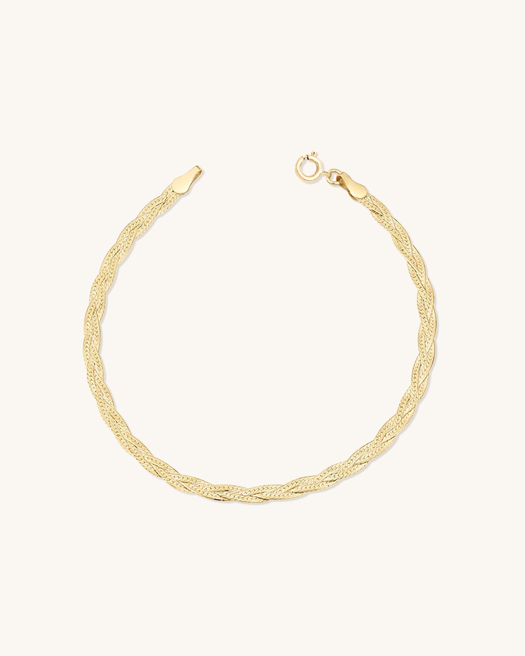 Braided Herringbone Bracelet