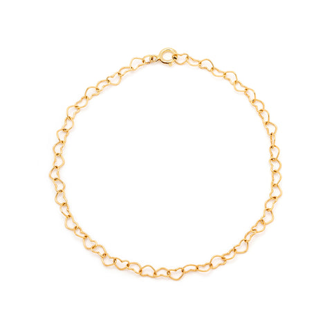 Heart Chain Bracelet | 10k Gold