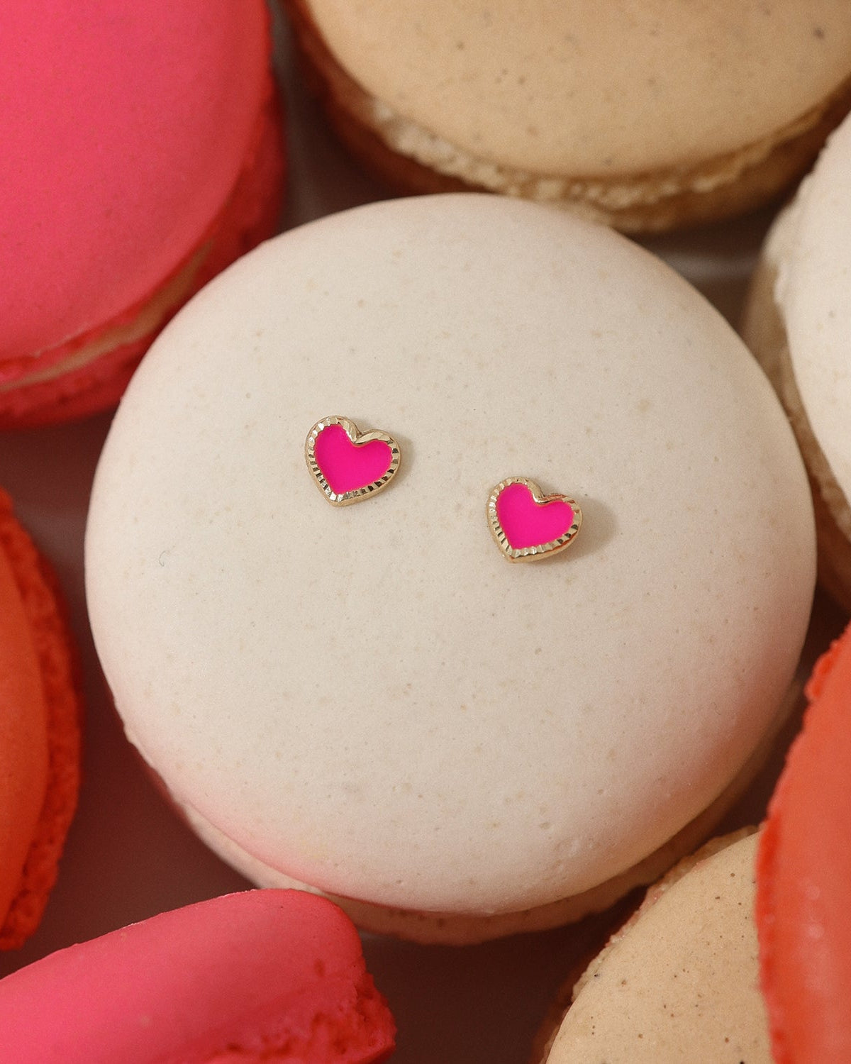 Heart Studs
