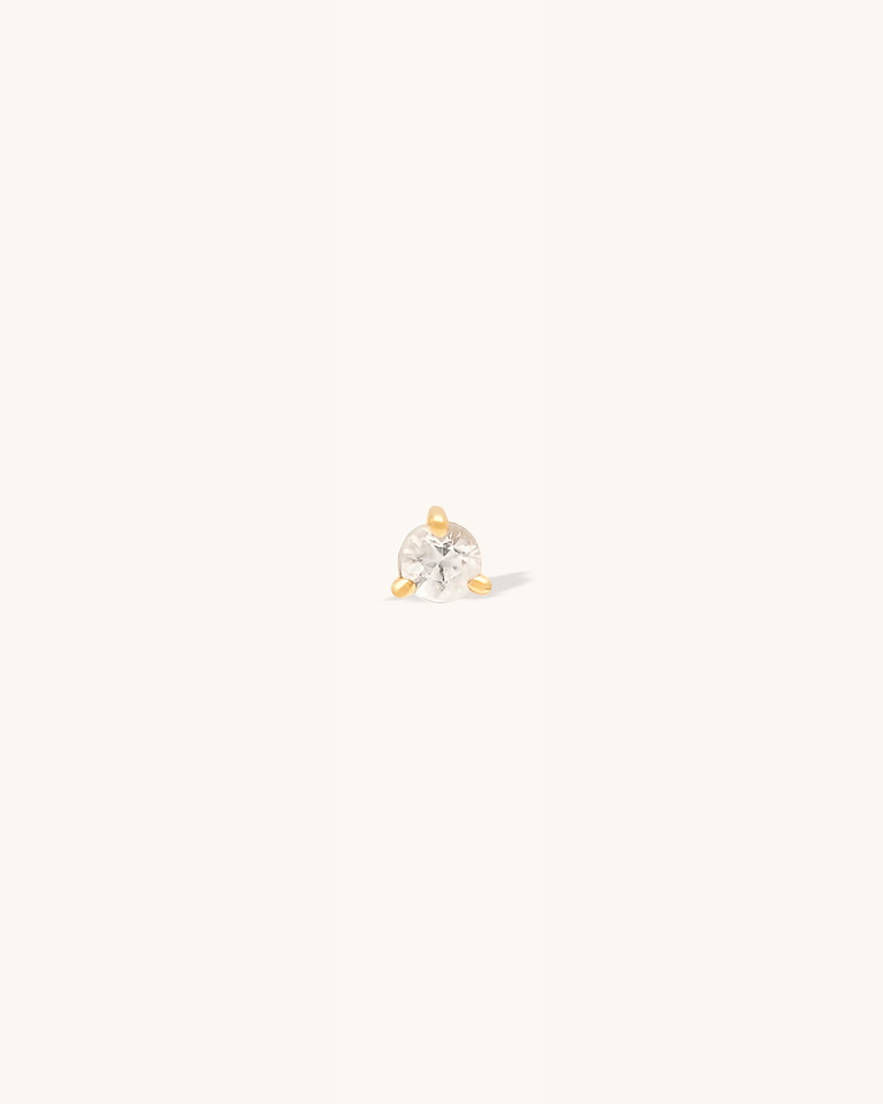 Diamond Birthstone Stud