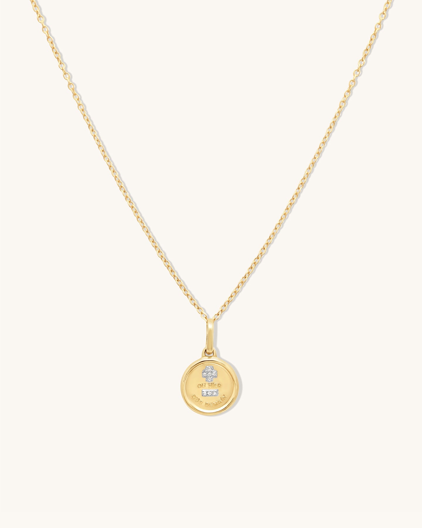 Love Token Necklace Round