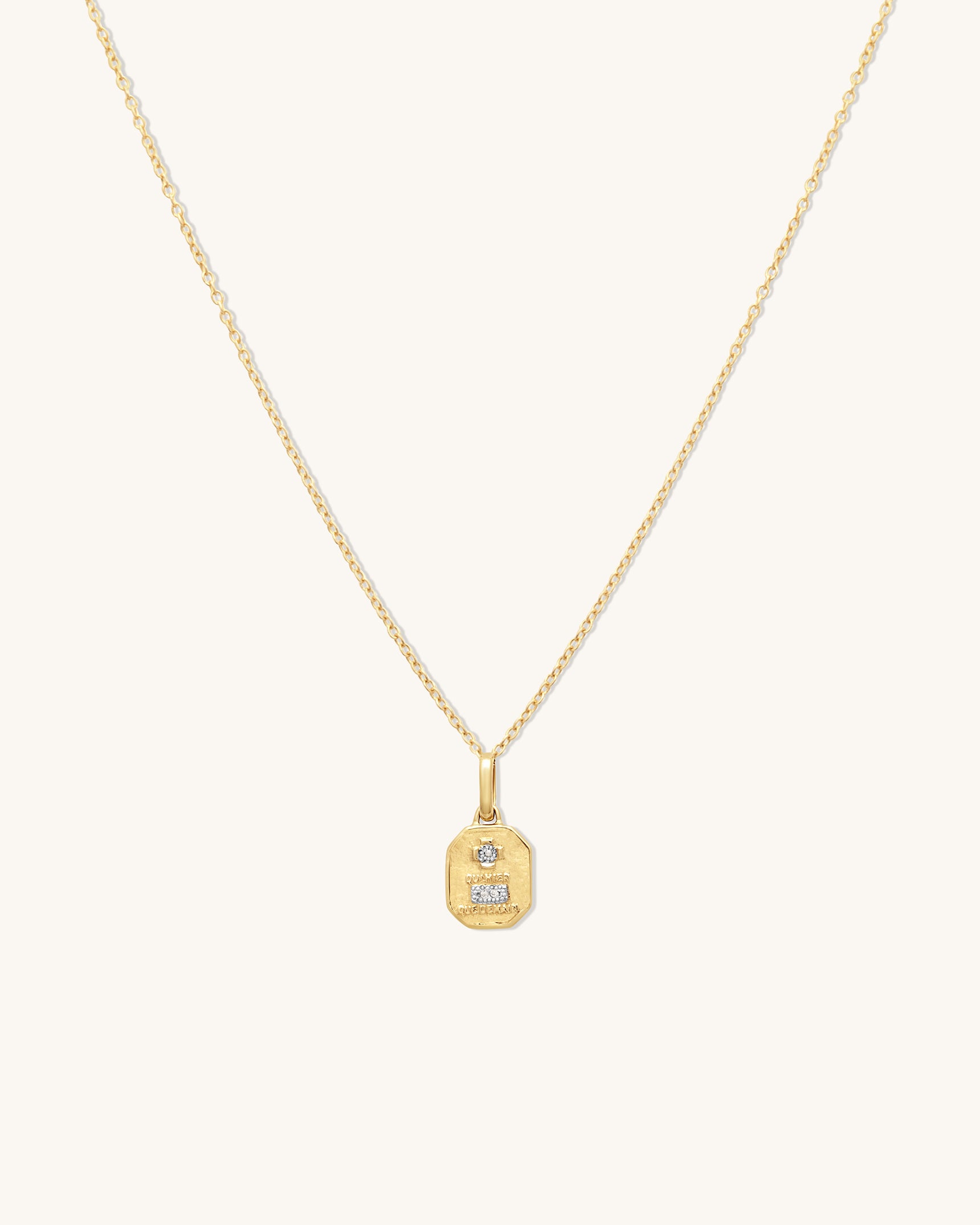 Love Token Necklace Square