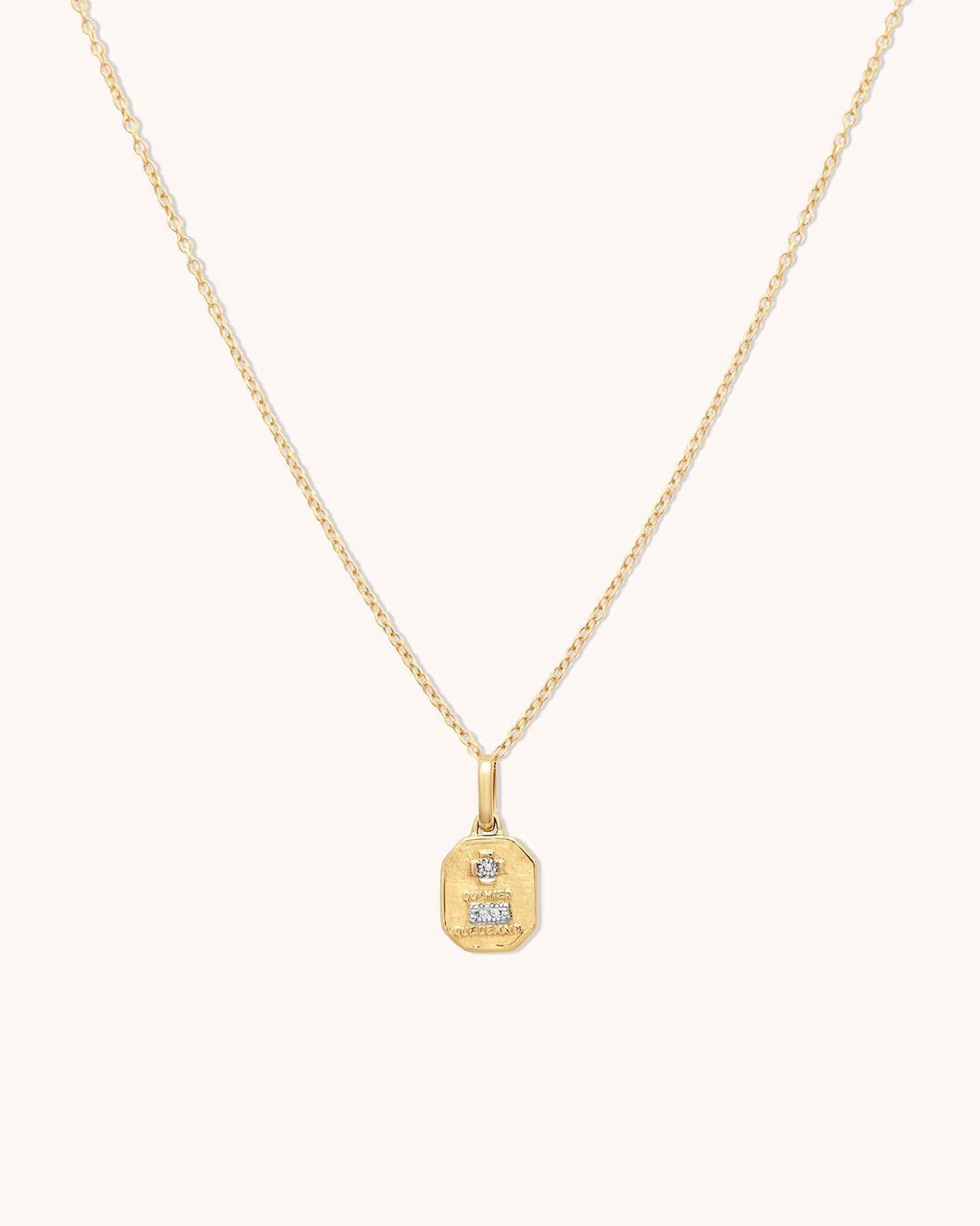 Love Token Necklace Square