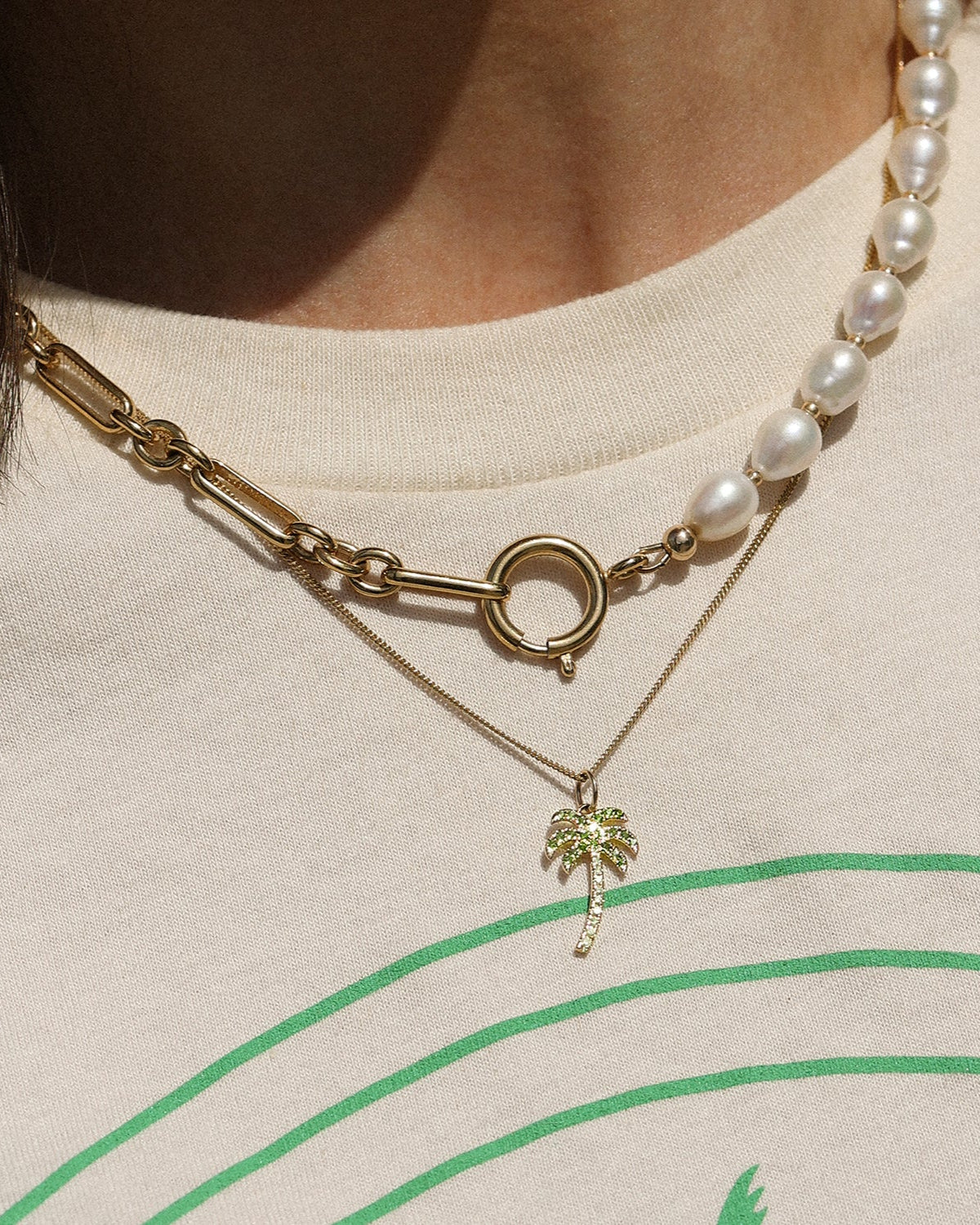 Palm Tree Pendant