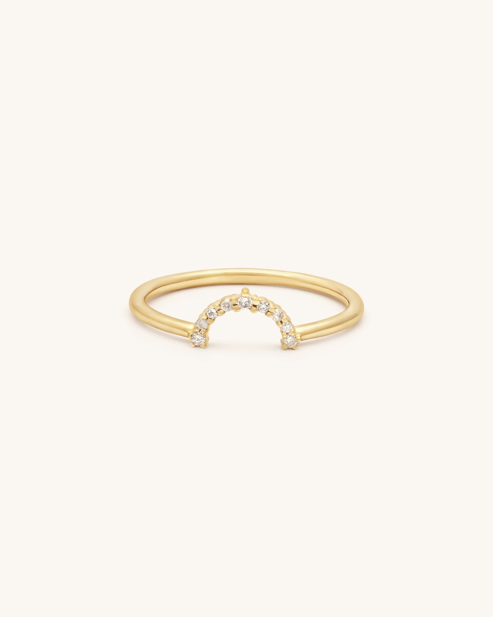 Diamond Rainbow Ring