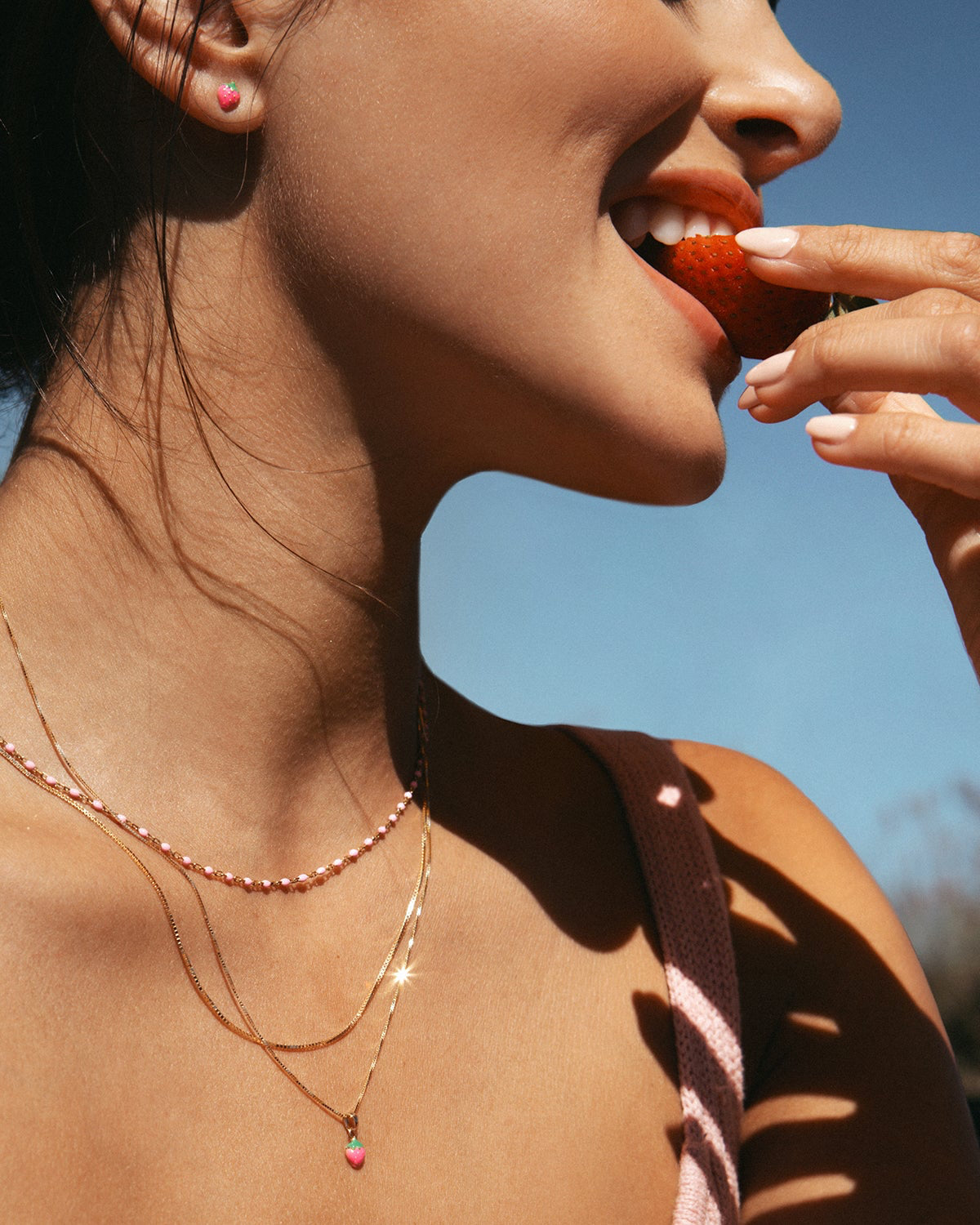 Strawberry Studs