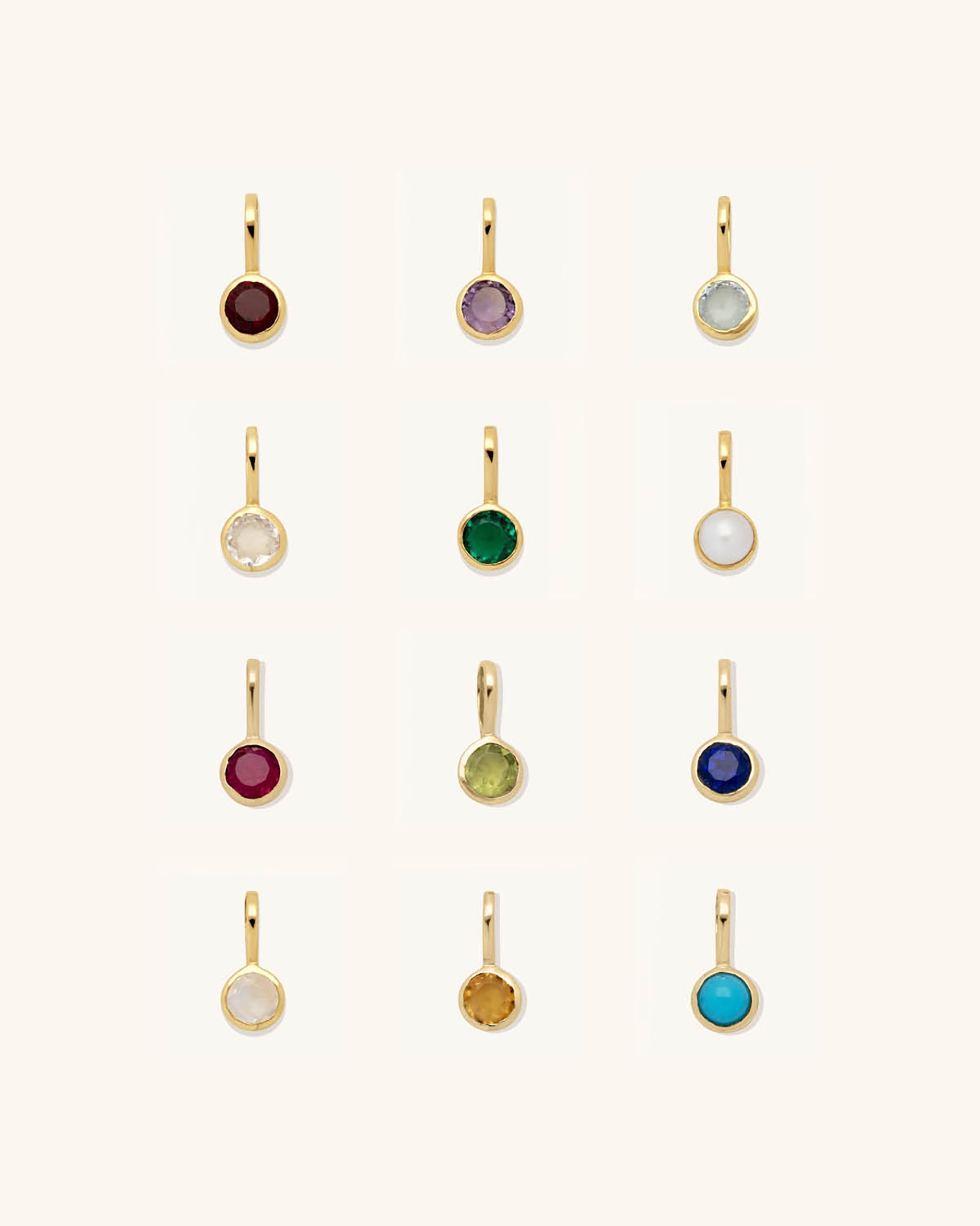 Round Bezel Pendant