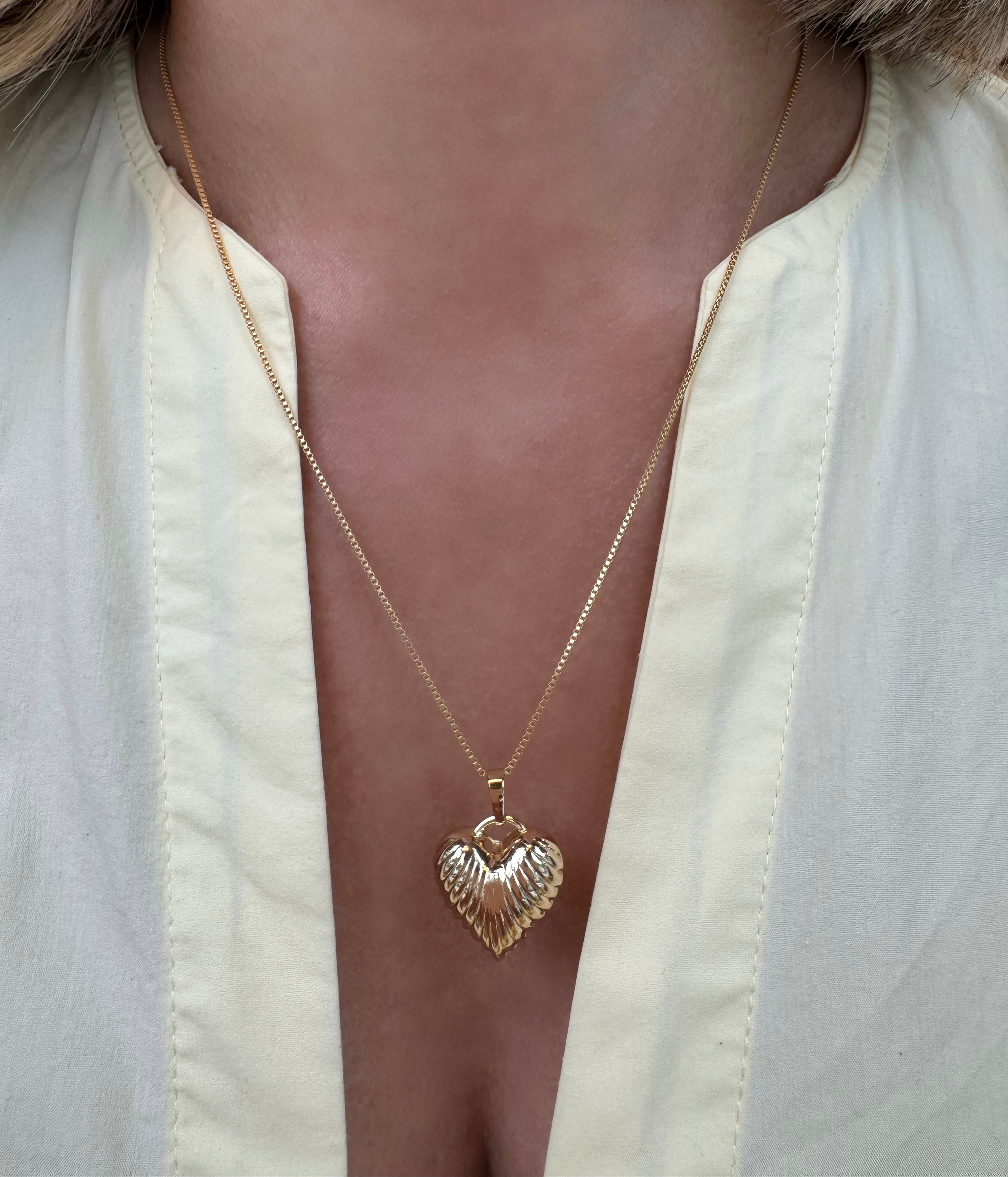 Golden Heart Necklace
