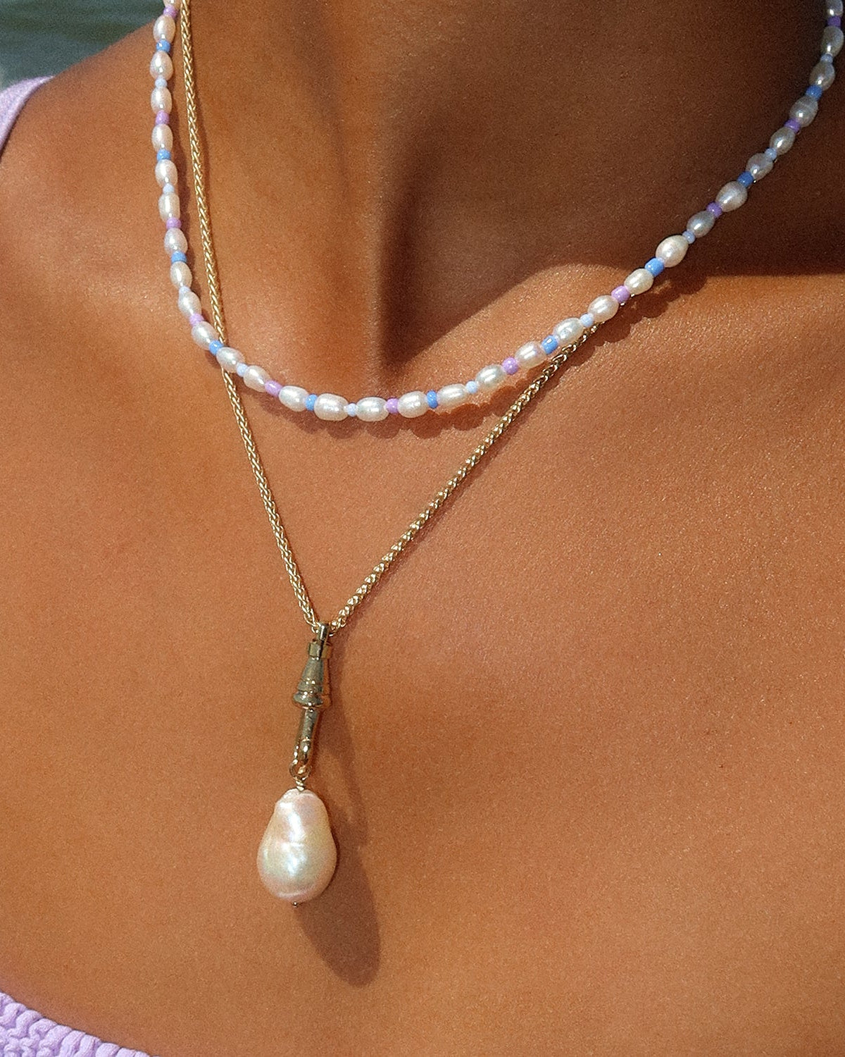 Periwinkle Amalfi Necklace