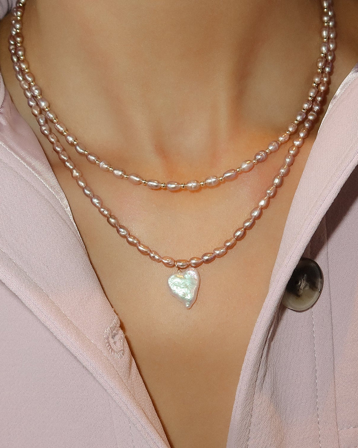 Amalfi Mauve Necklace