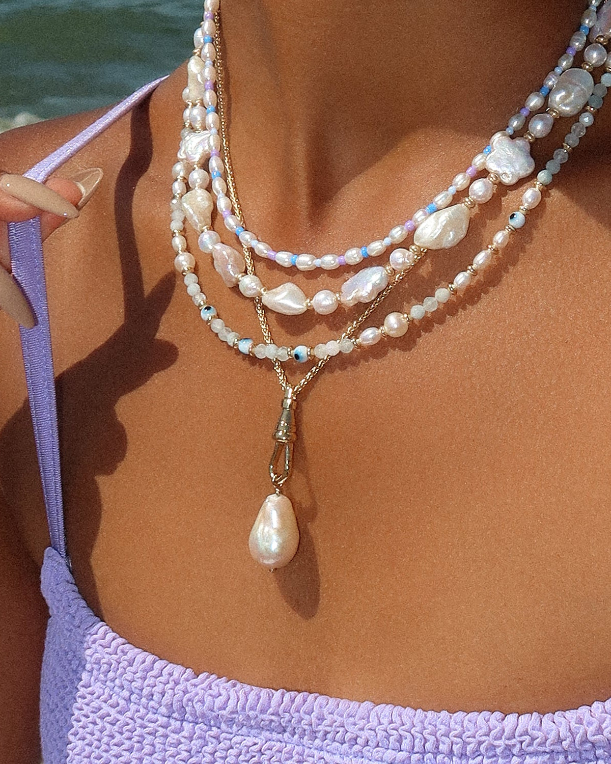 Periwinkle Amalfi Necklace