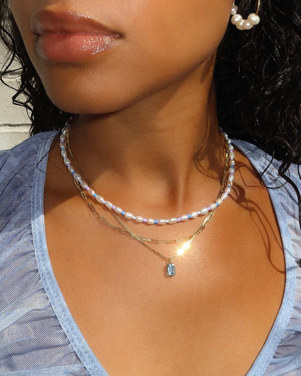 Periwinkle Amalfi Necklace