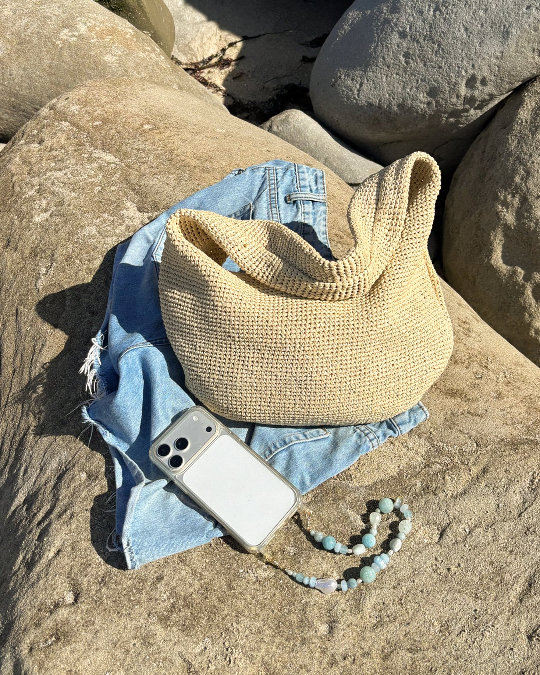 Aquamarine Dream Phone Wristlet