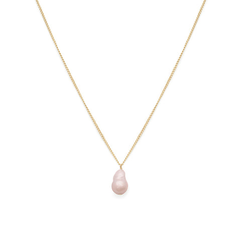 Baby Baroque Necklace | Pink Pearl
