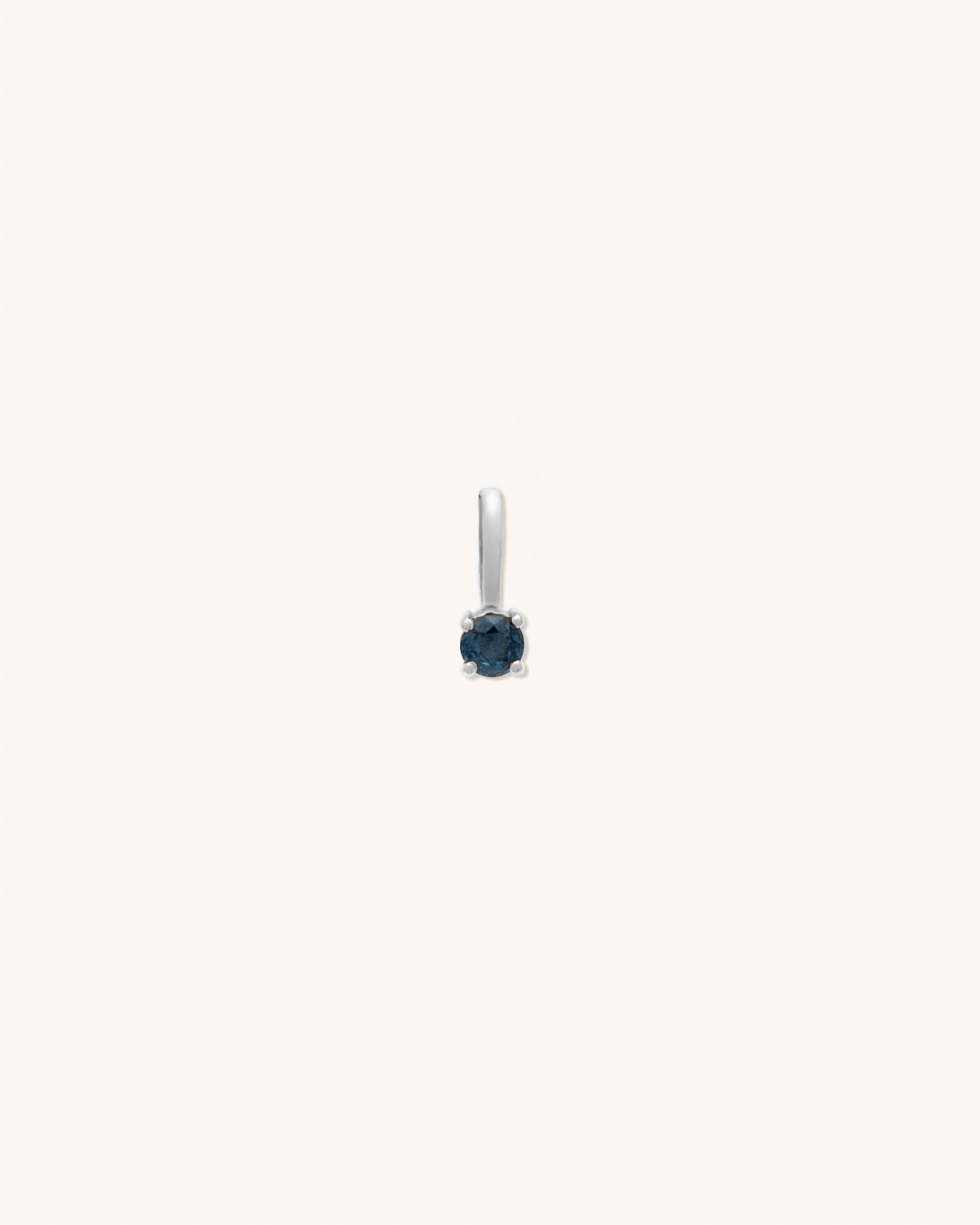Blue Sapphire Birthstone Charm
