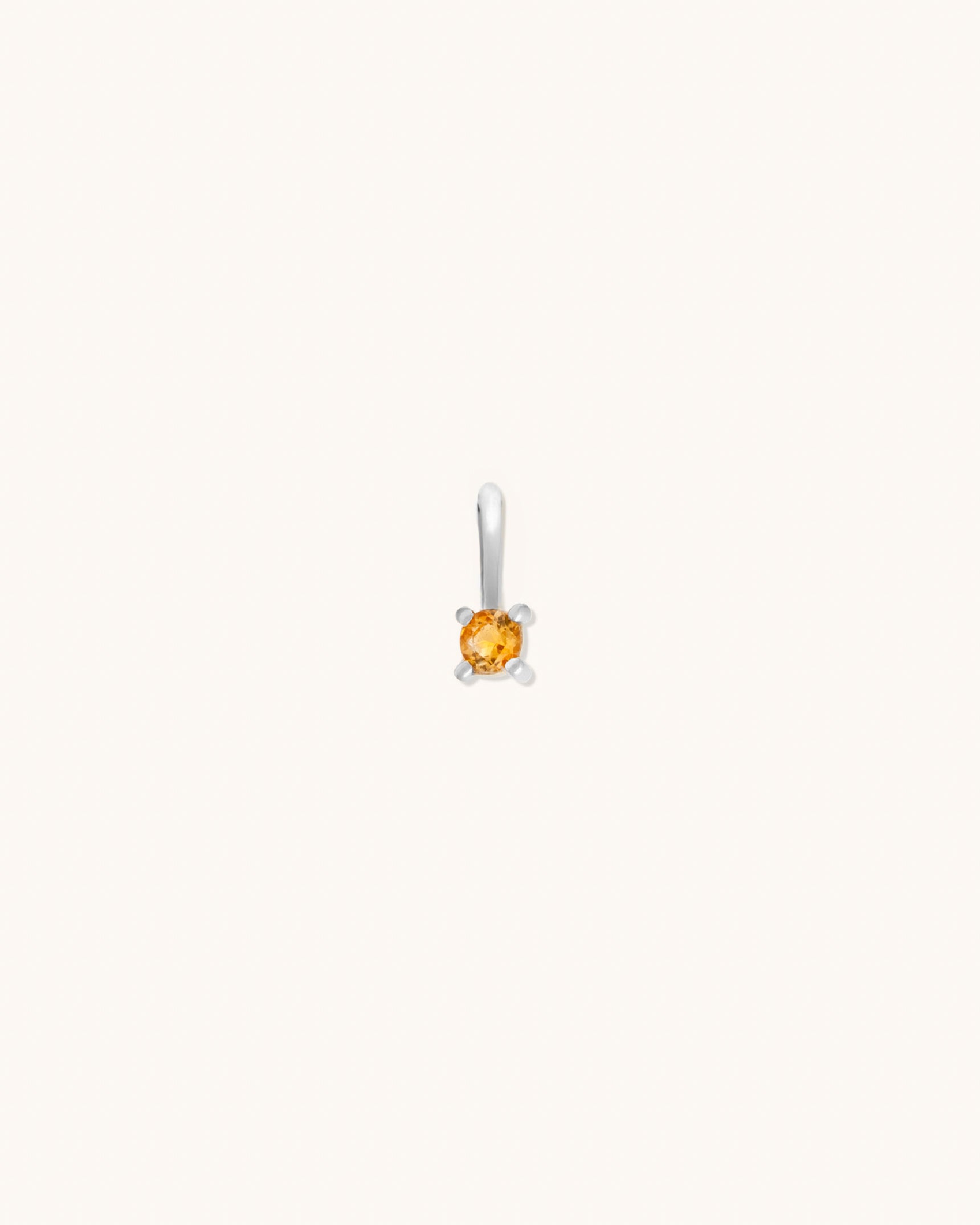 Citrine Birthstone Charm