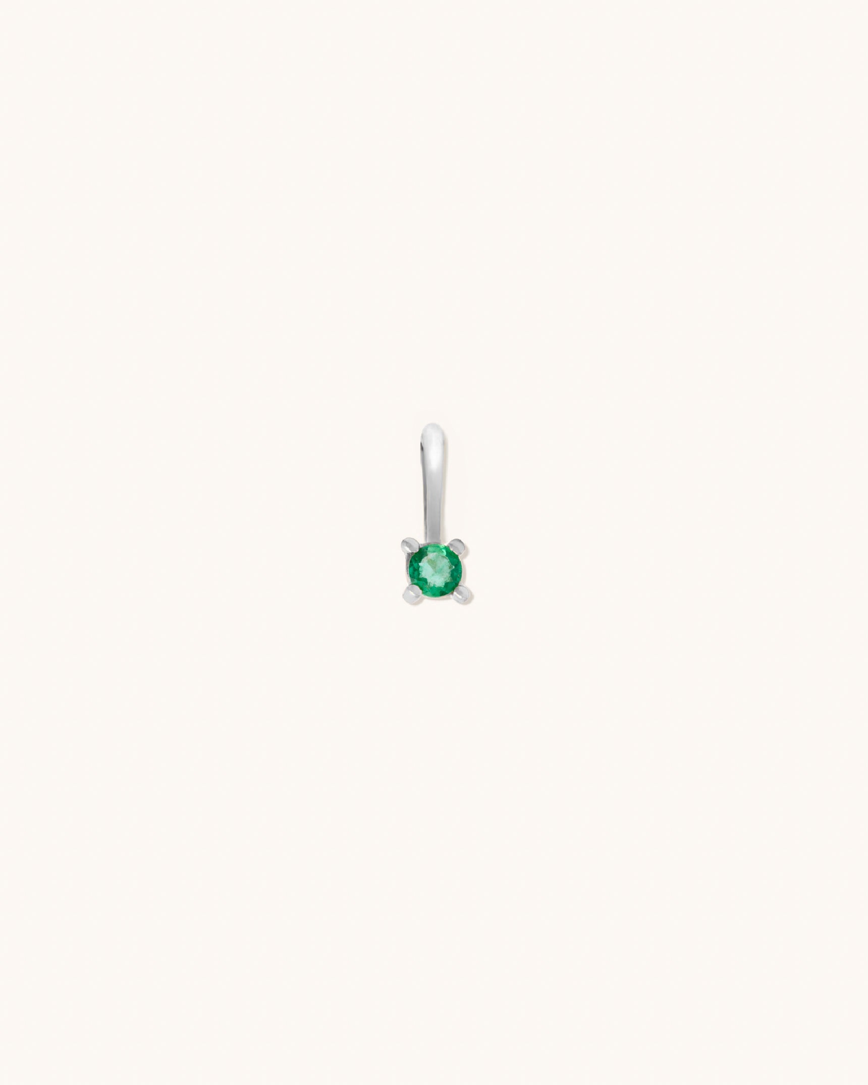 Emerald Birthstone Charm