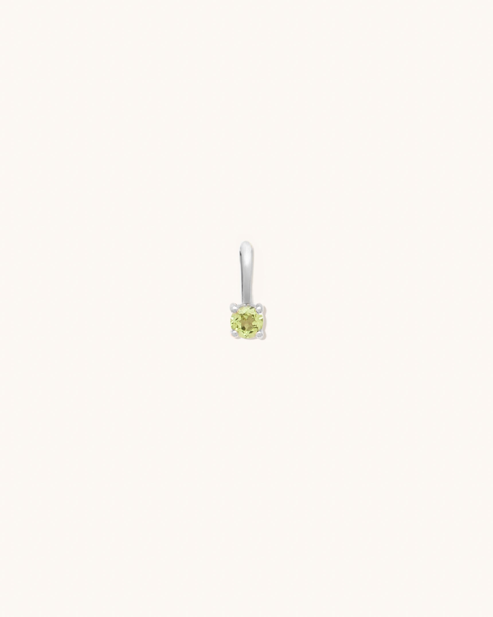 Peridot Birthstone Charm