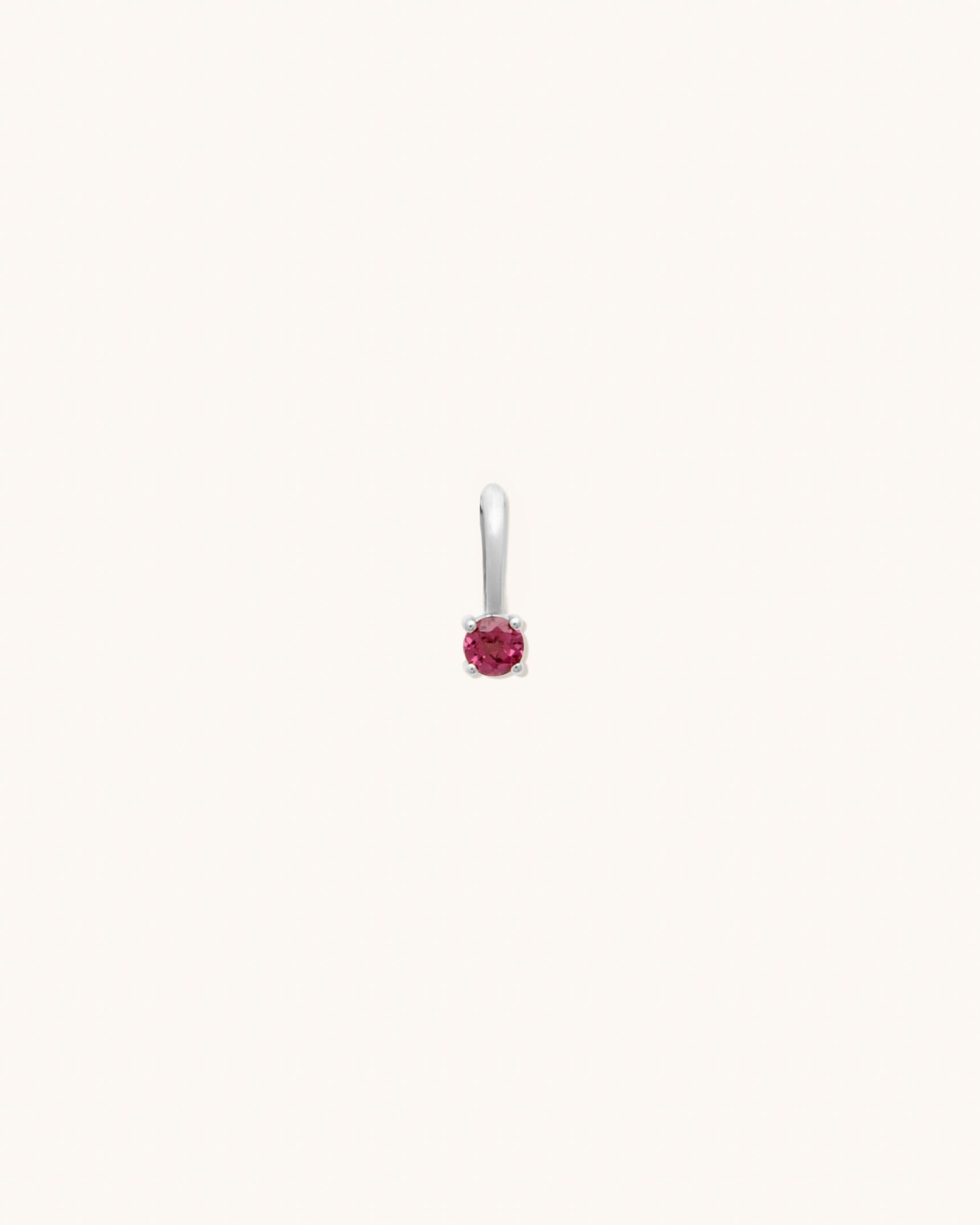 Ruby Birthstone Charm