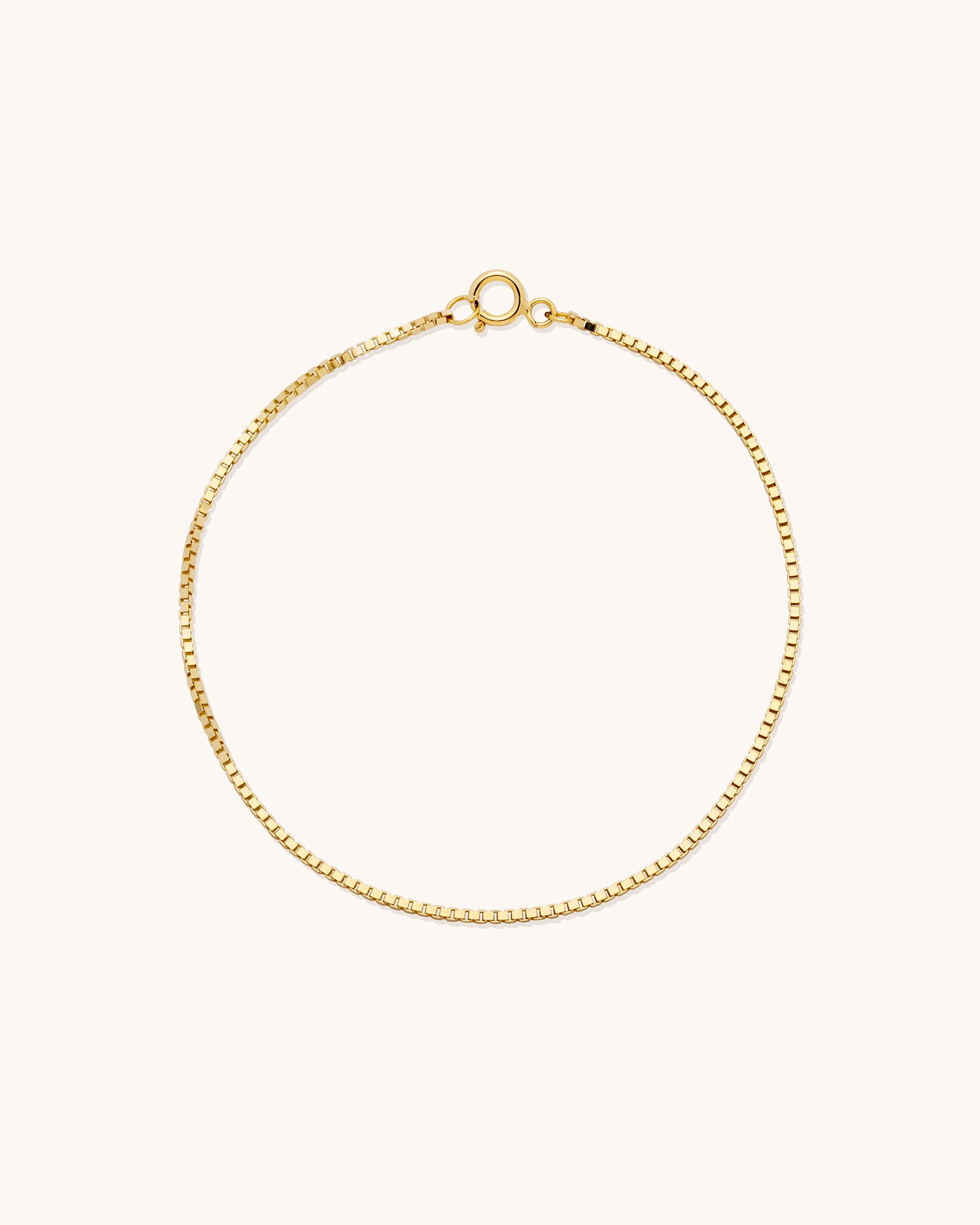 Bold Box Chain Bracelet