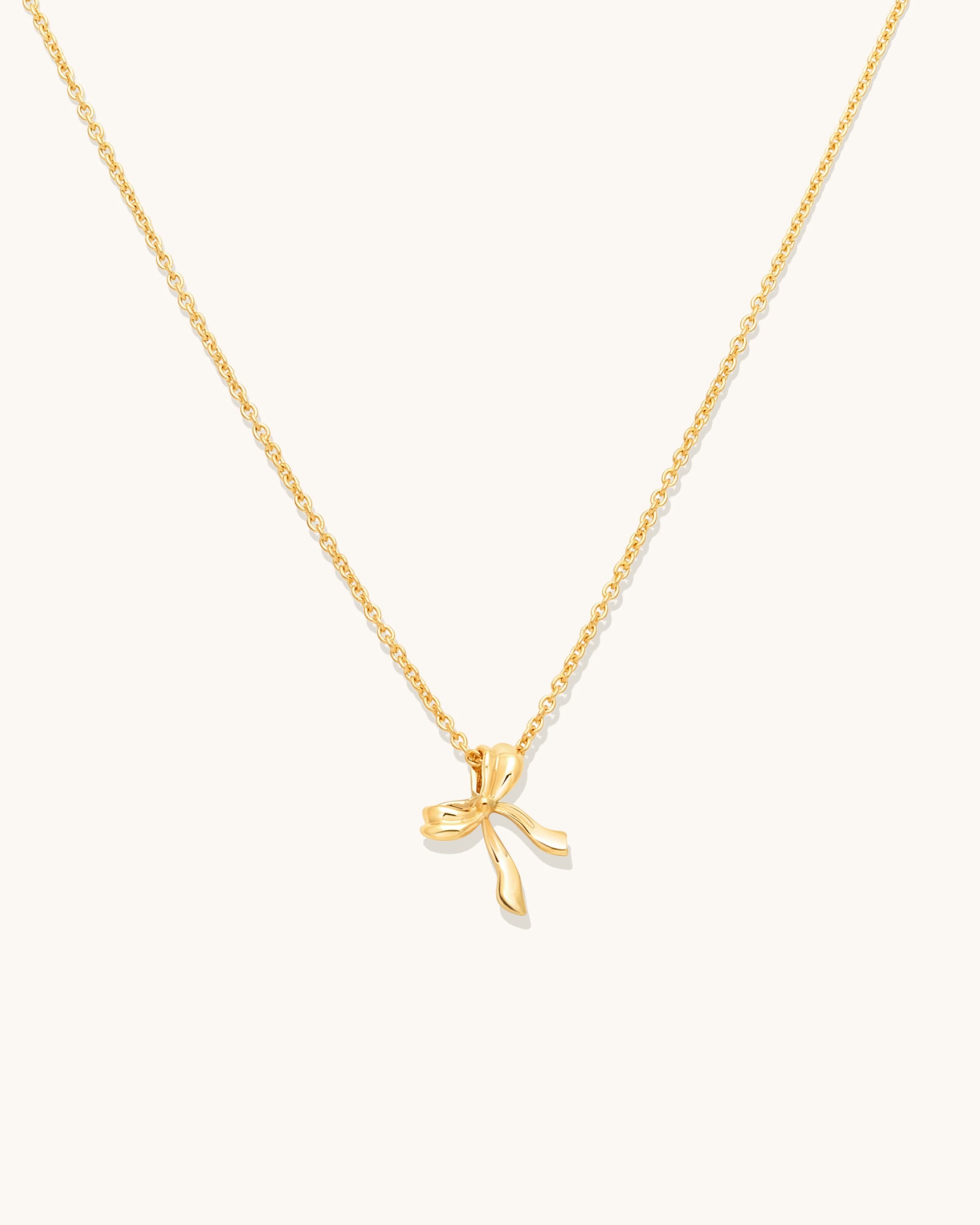 Bow Necklace
