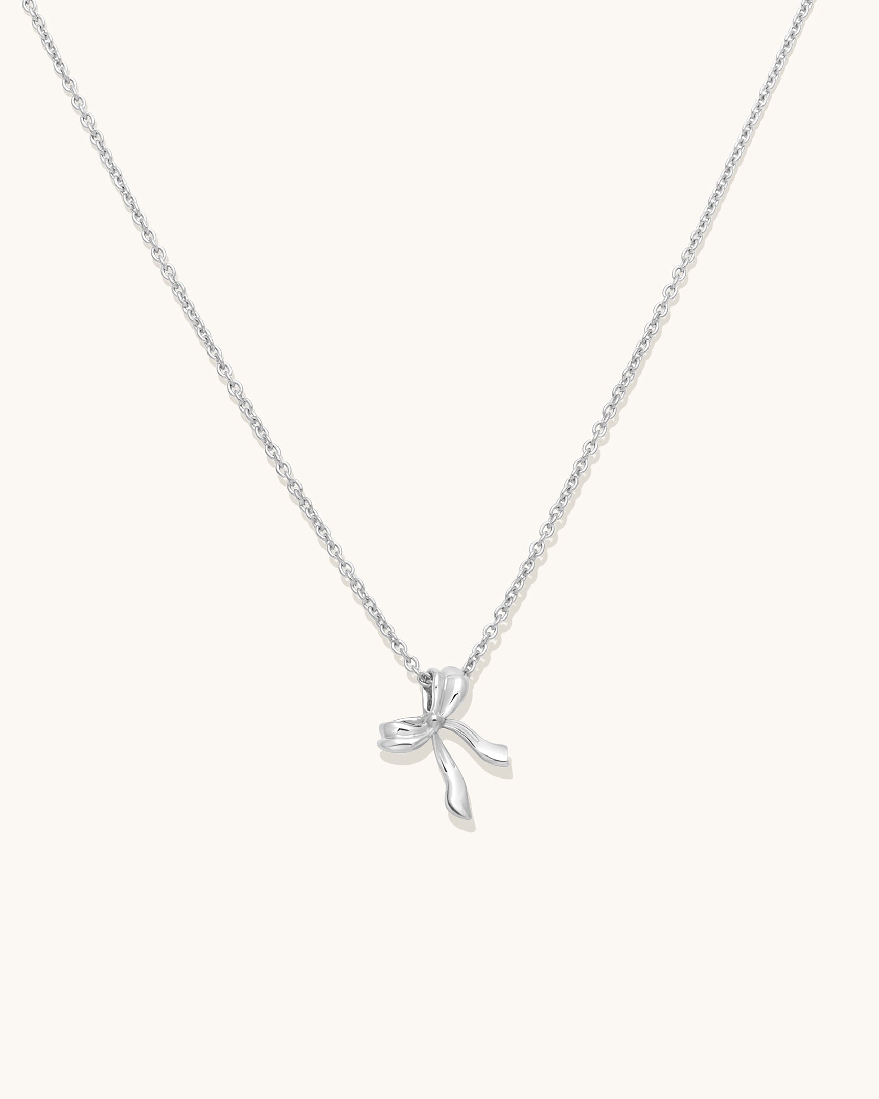 Bow Necklace