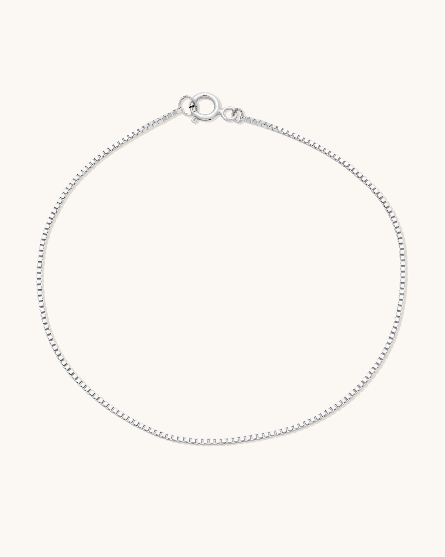 Box Chain Anklet