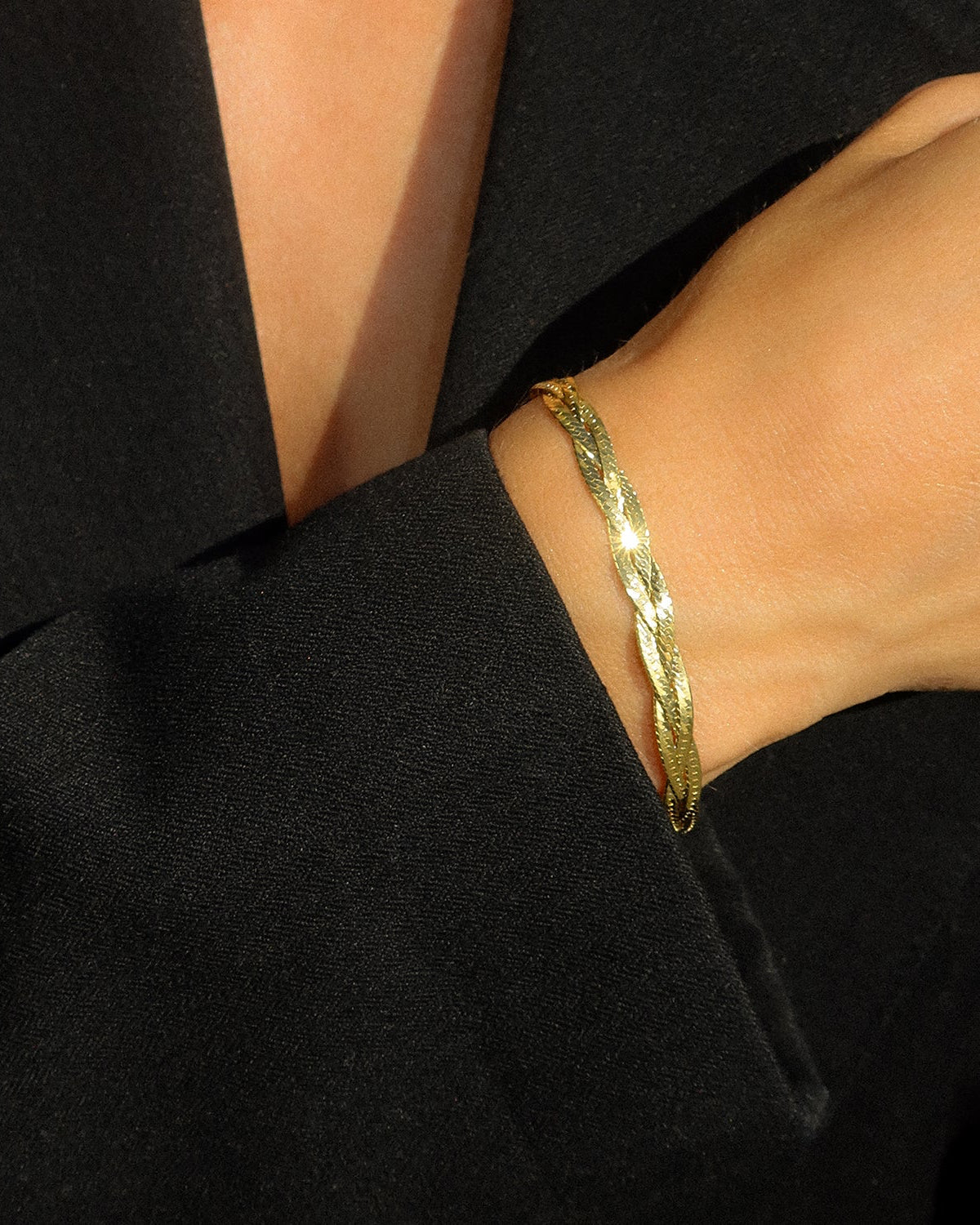 Braided Herringbone Bracelet