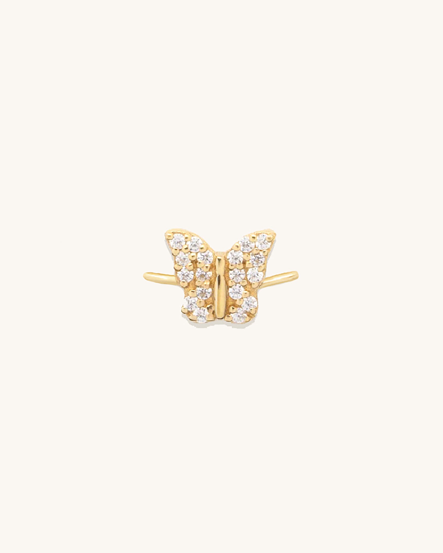 Butterfly Pave Connector
