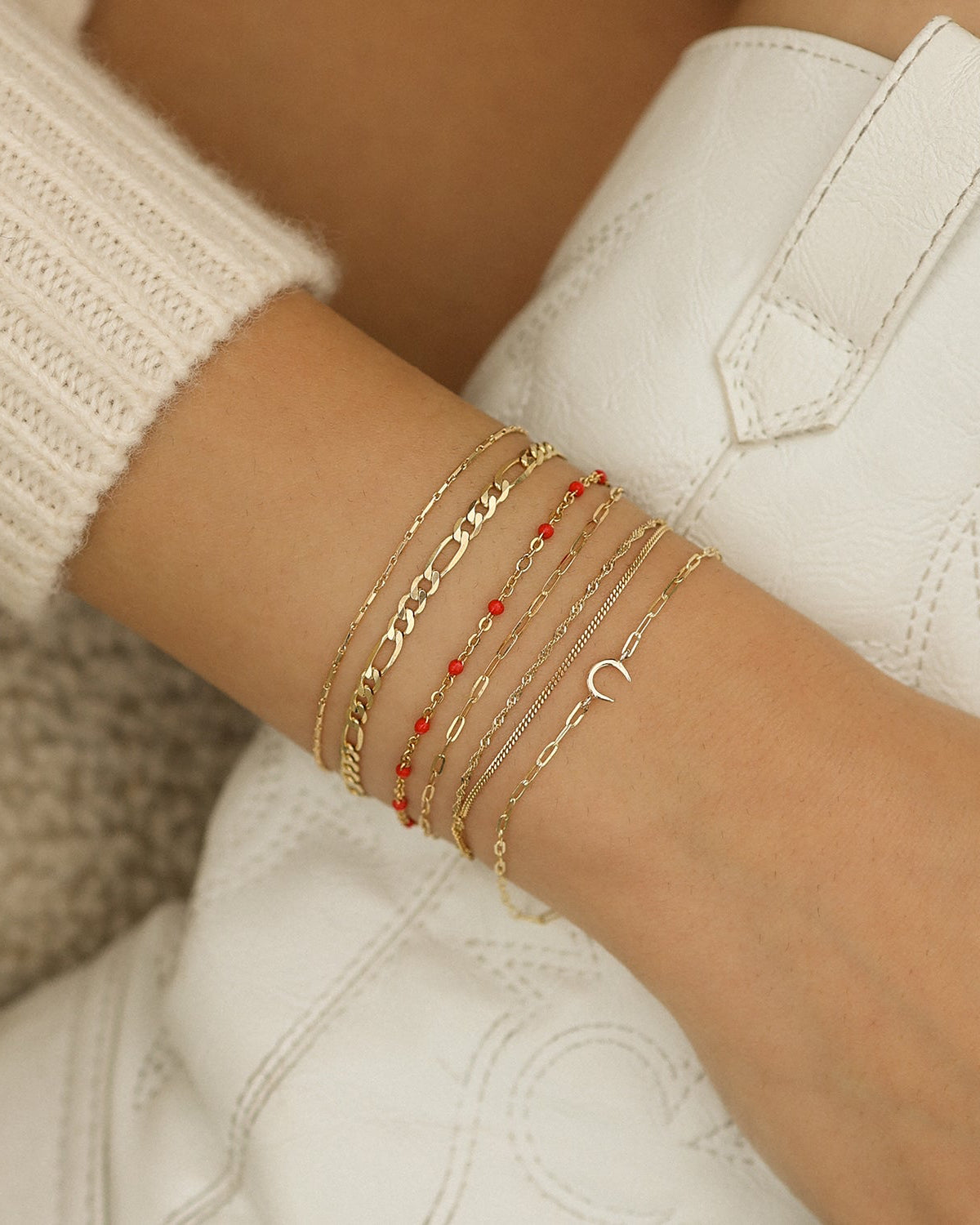 Cherry Candy Chain Anklet