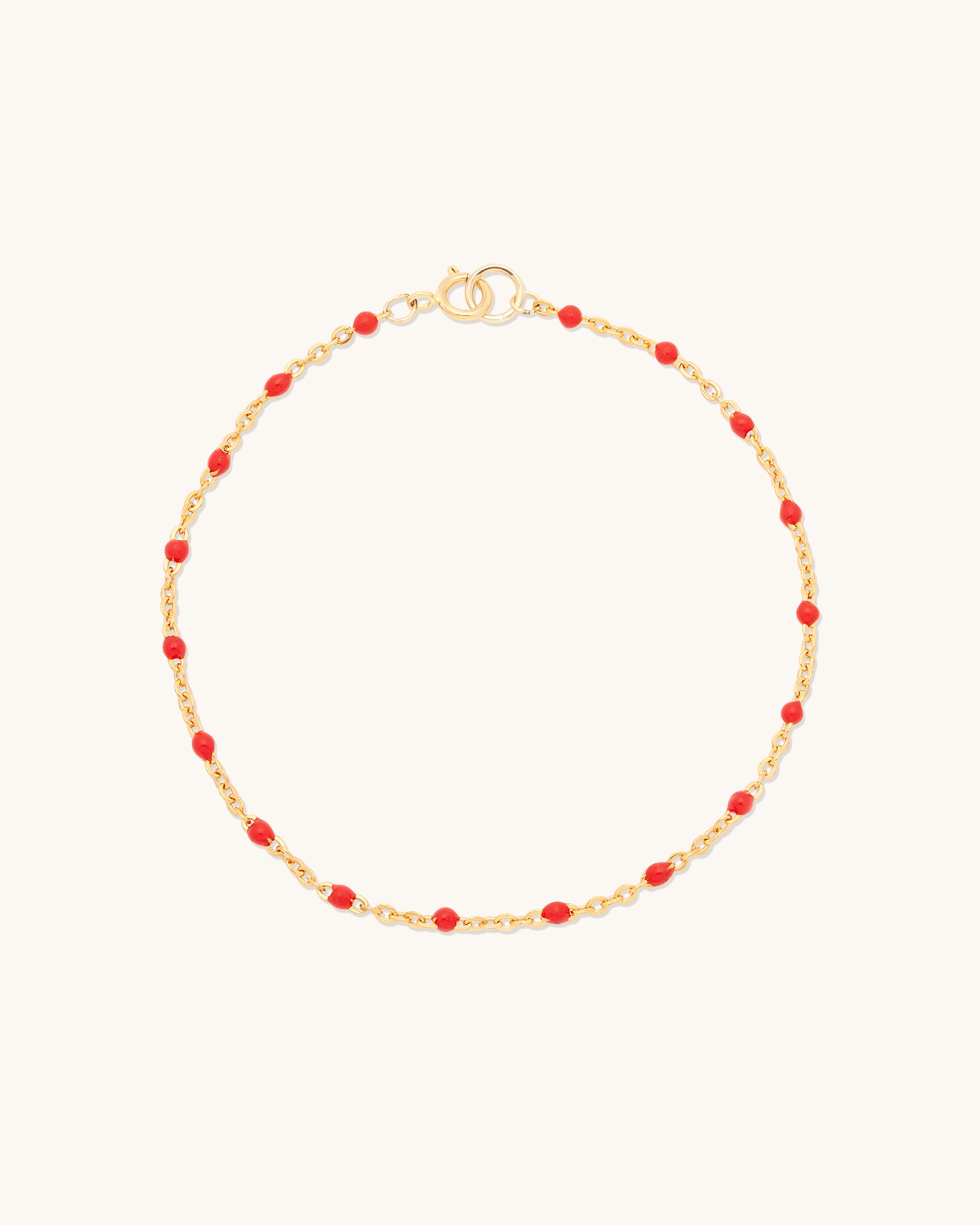 Cherry Candy Chain Bracelet