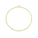 Candy Chain Bracelet | Lime & Gold