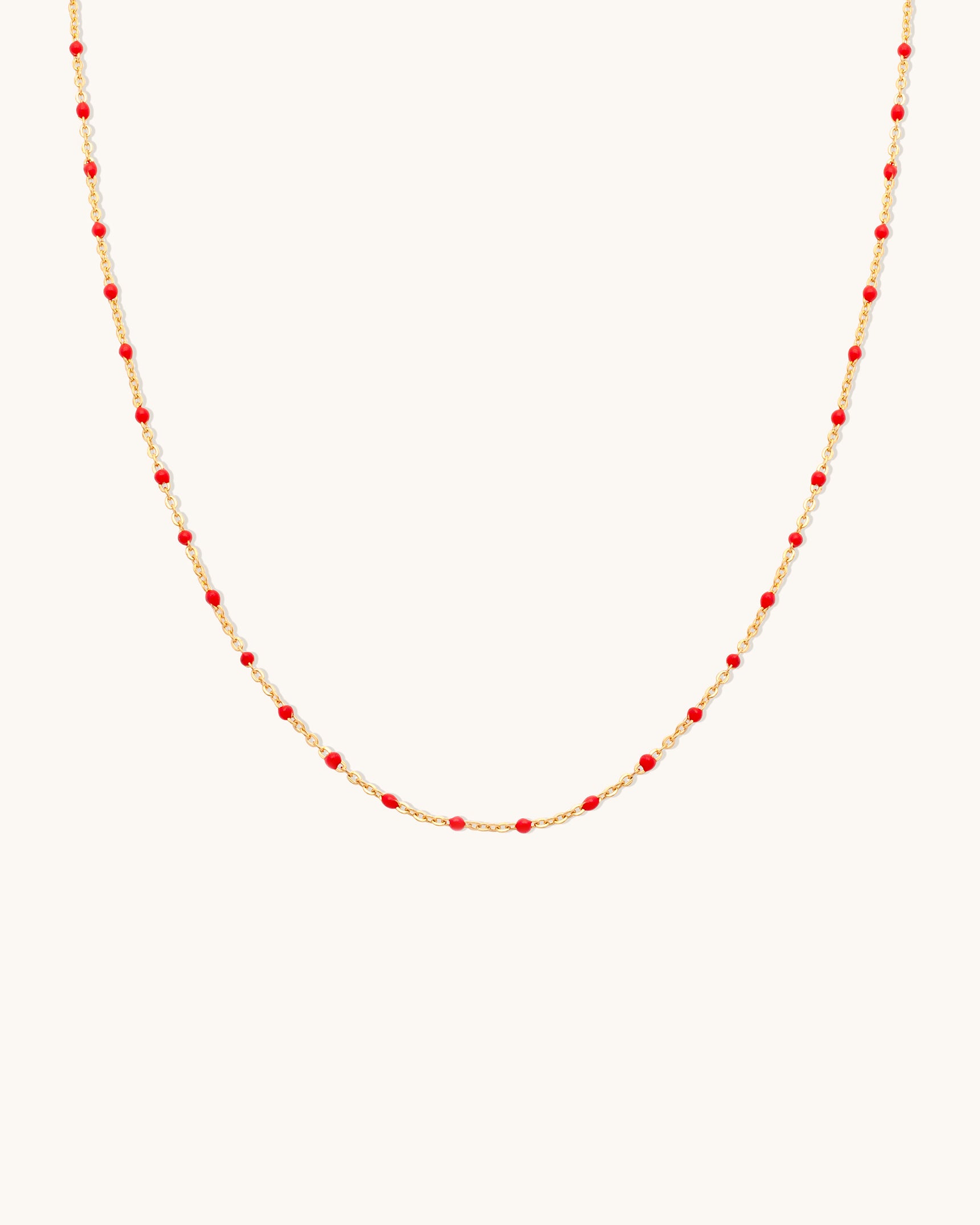 Cherry Candy Chain Necklace