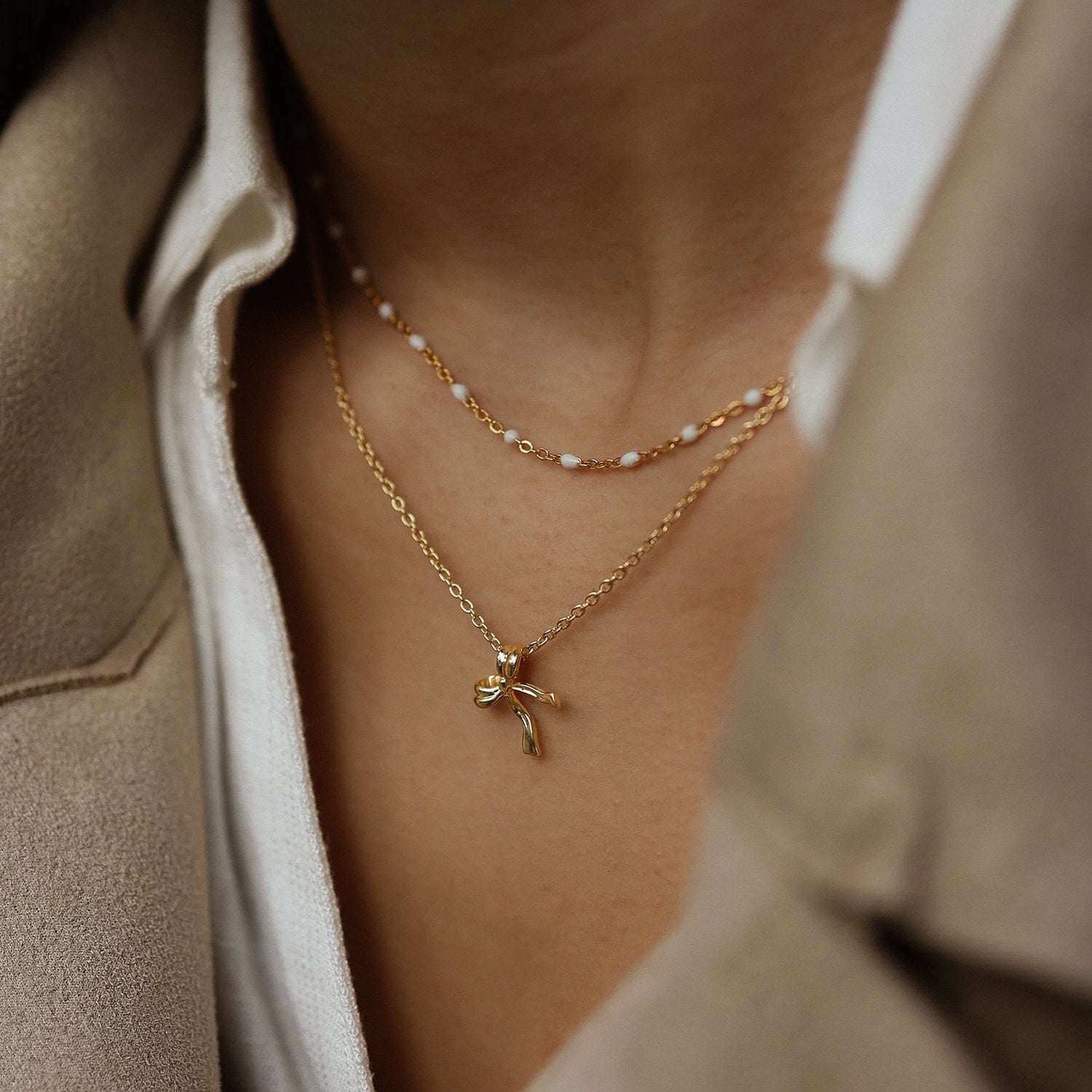 Coconut Candy Chain Necklace