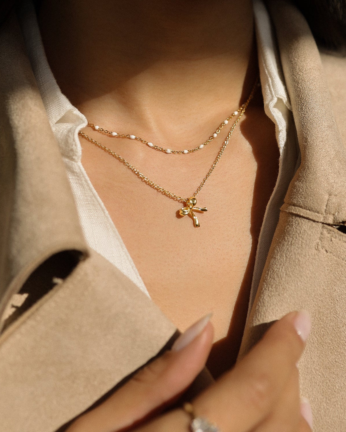 Coconut Candy Chain Necklace