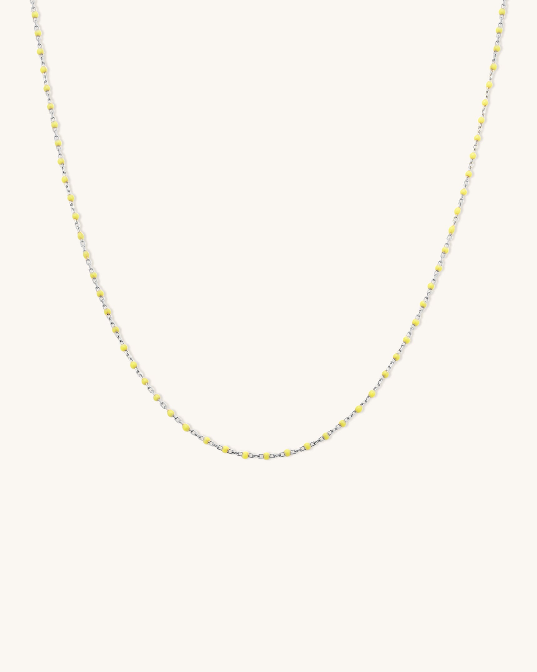 Lemon Candy Chain Necklace