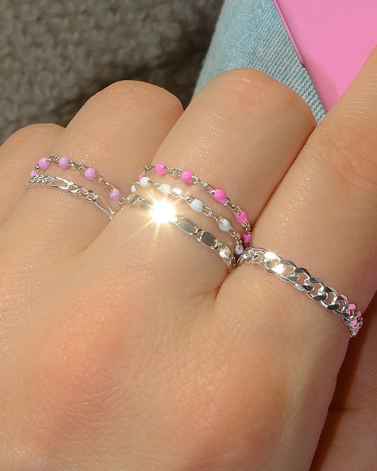 Nostalgia Chain Ring