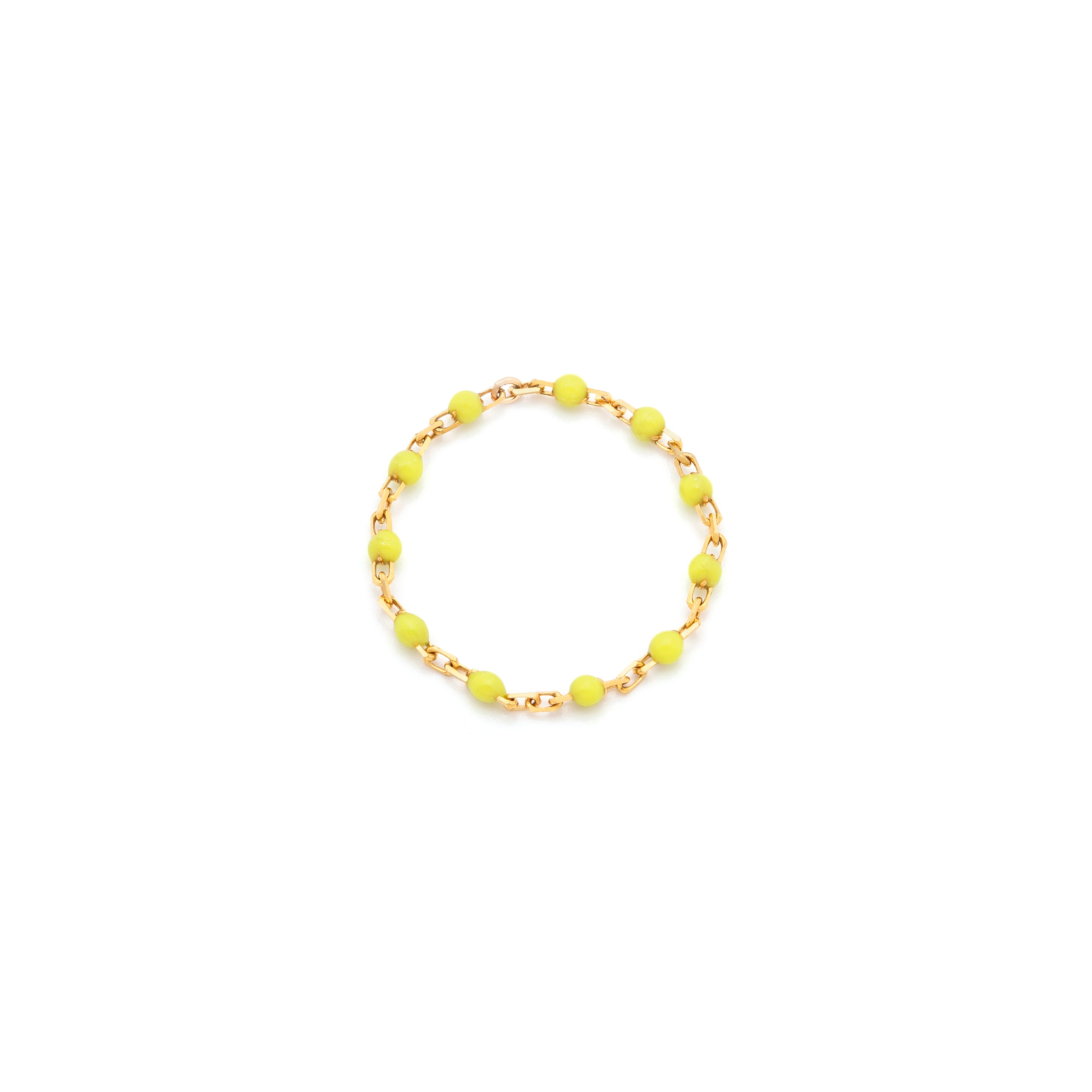 Lemon Candy Chain Ring