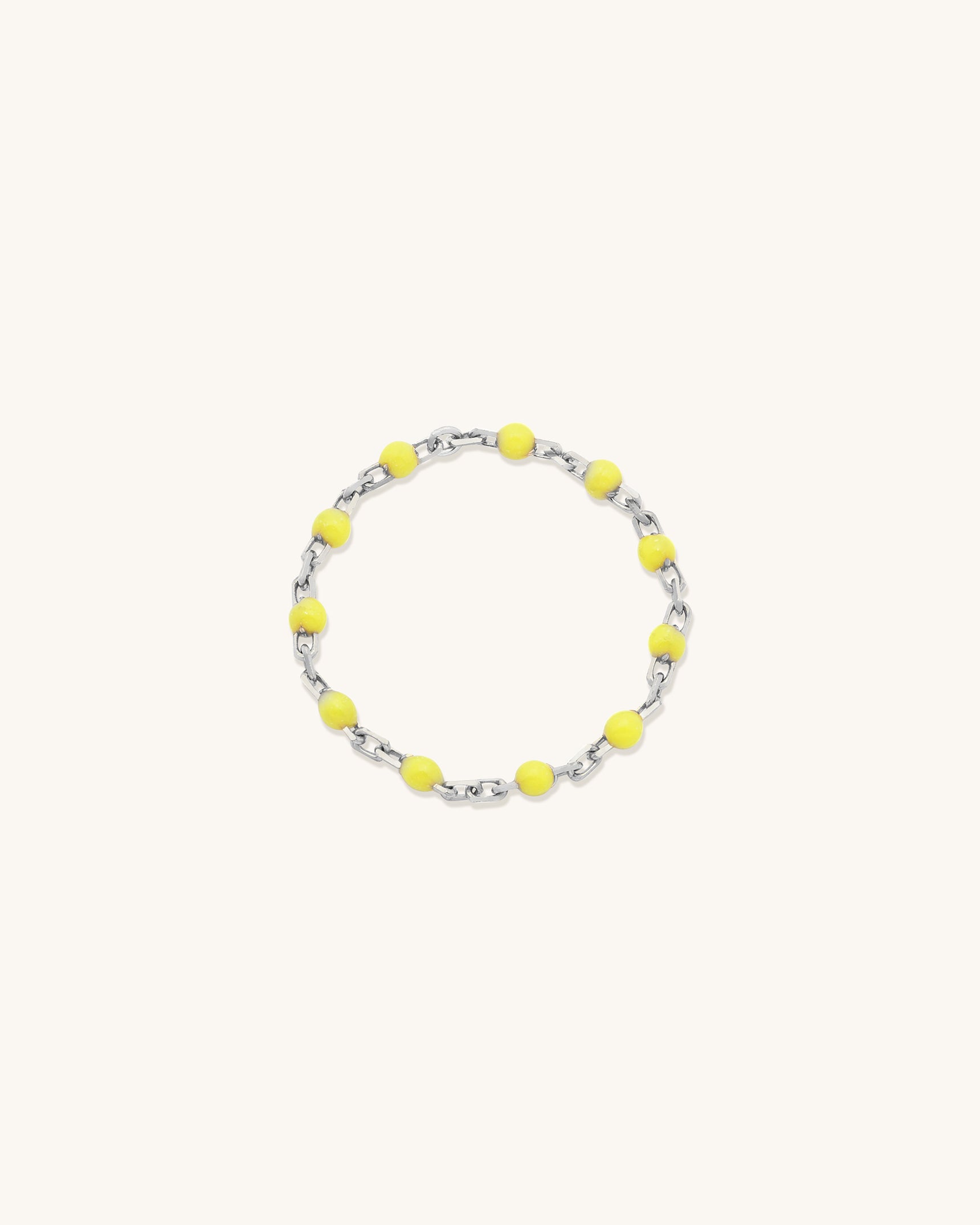 Lemon Candy Chain Ring