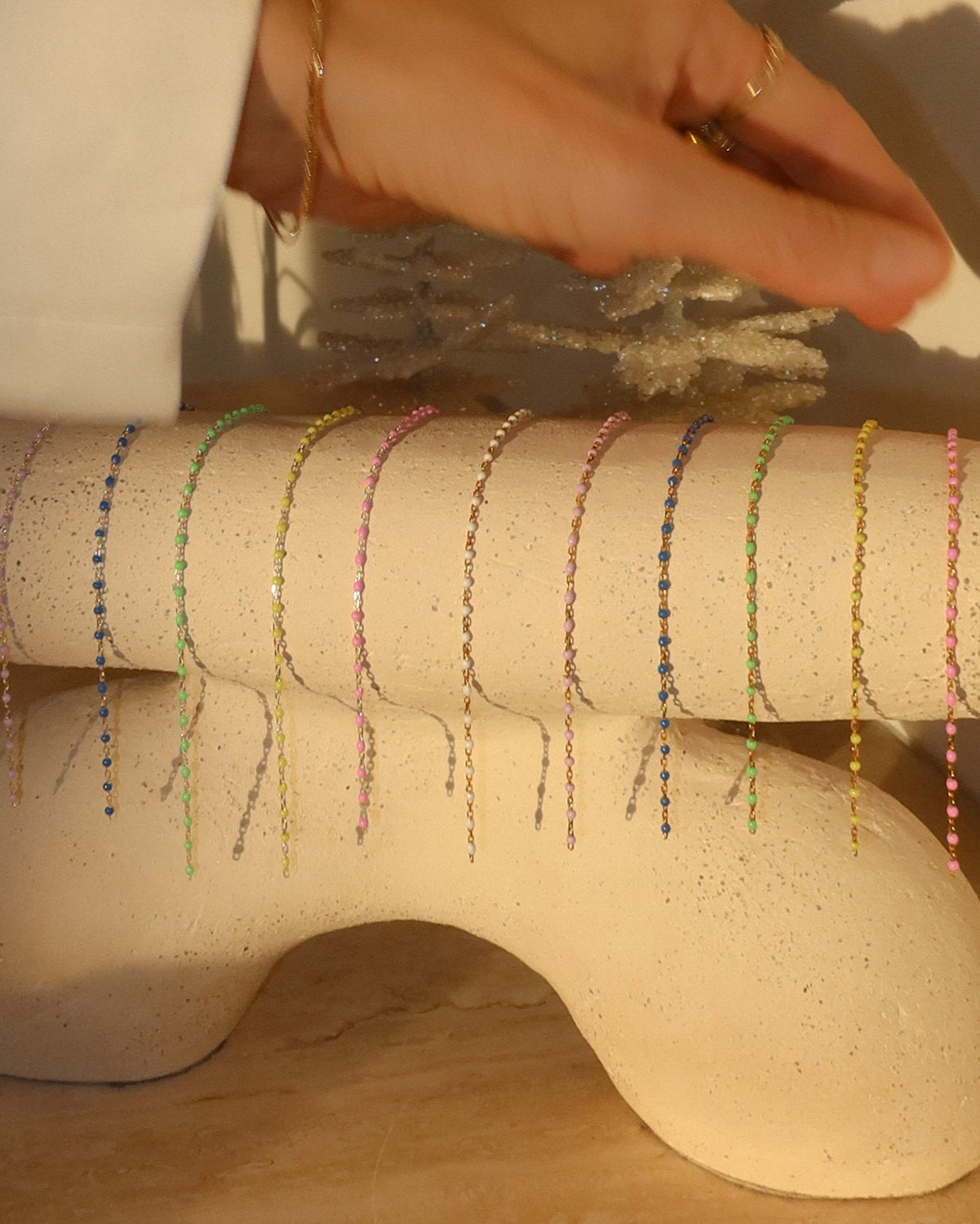 Azul Candy Chain Anklet