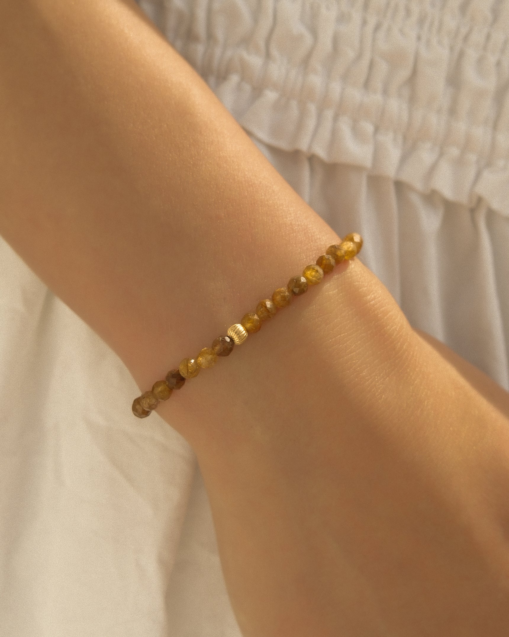 Social Mini Yellow Sapphire Bracelet