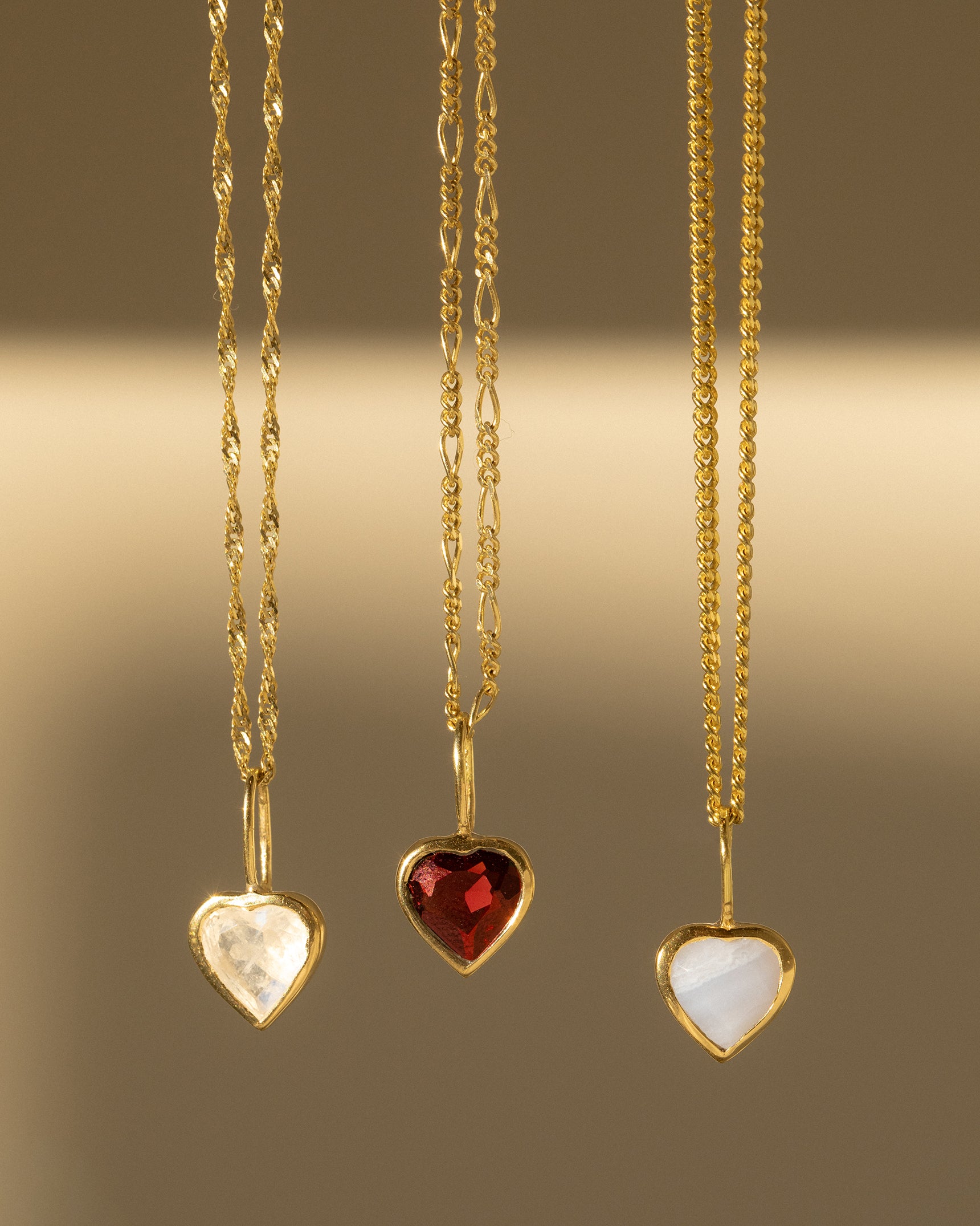 Coeur Chalcedony Pendant