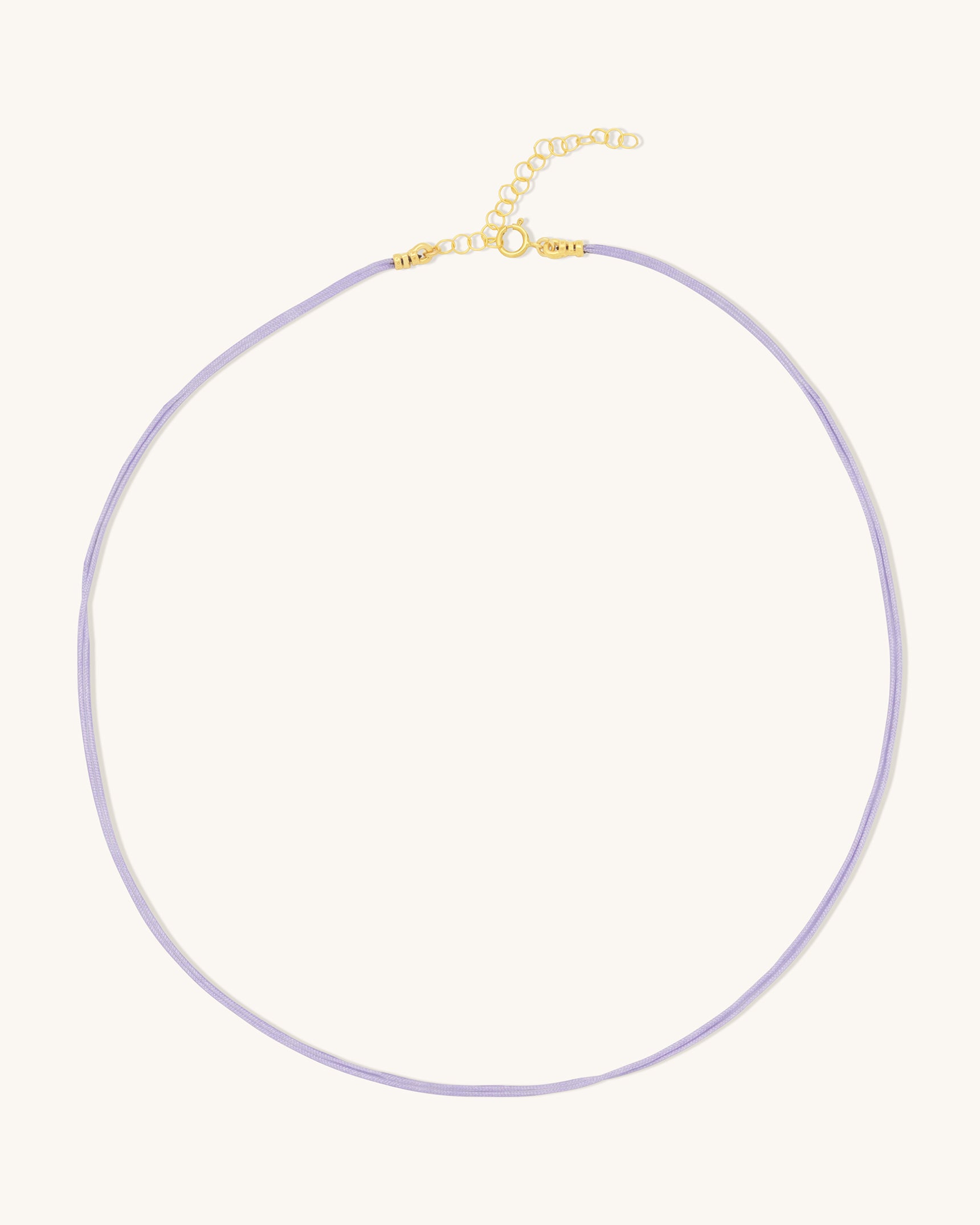 Colored Cord Necklace
