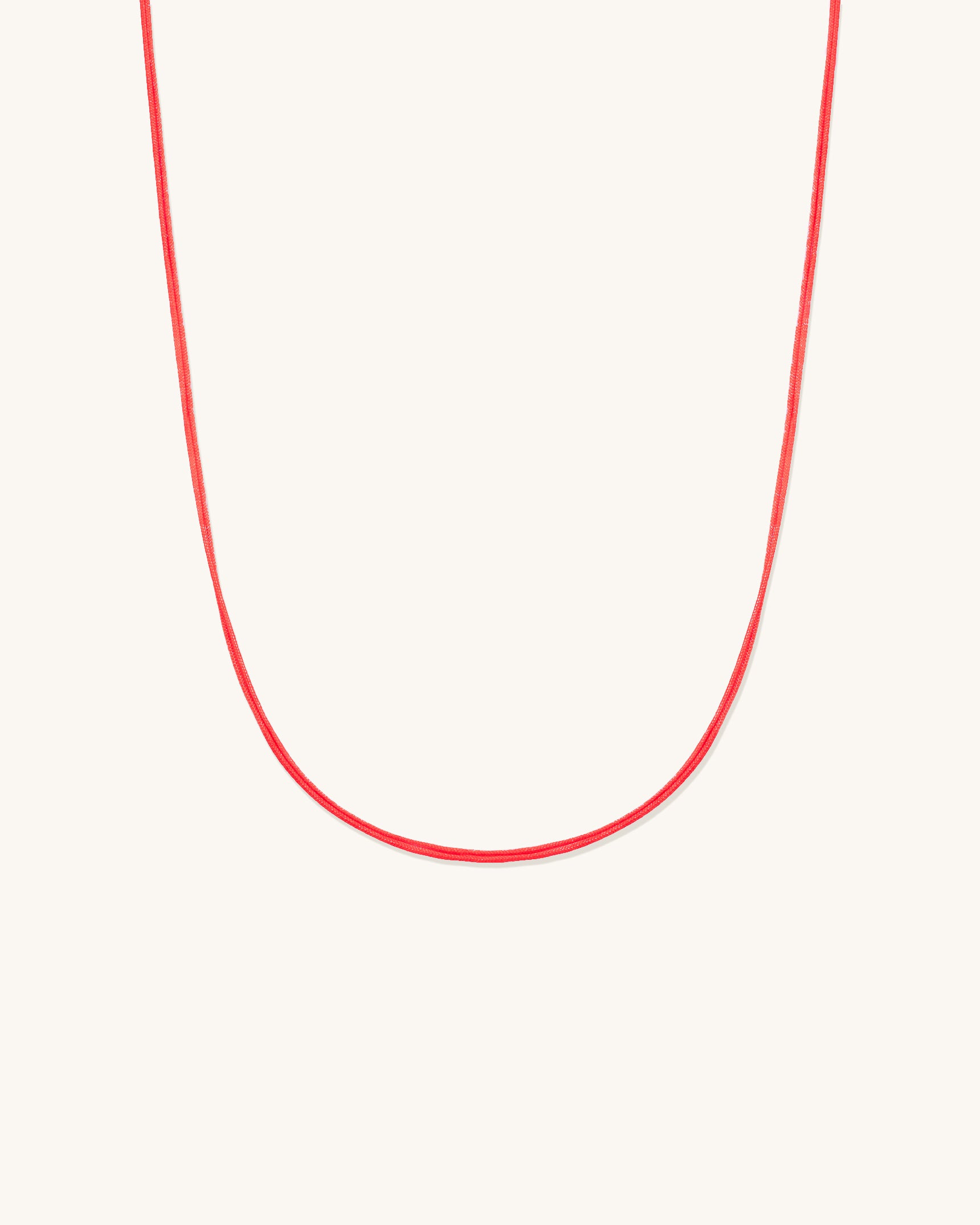 Colored Cord Necklace