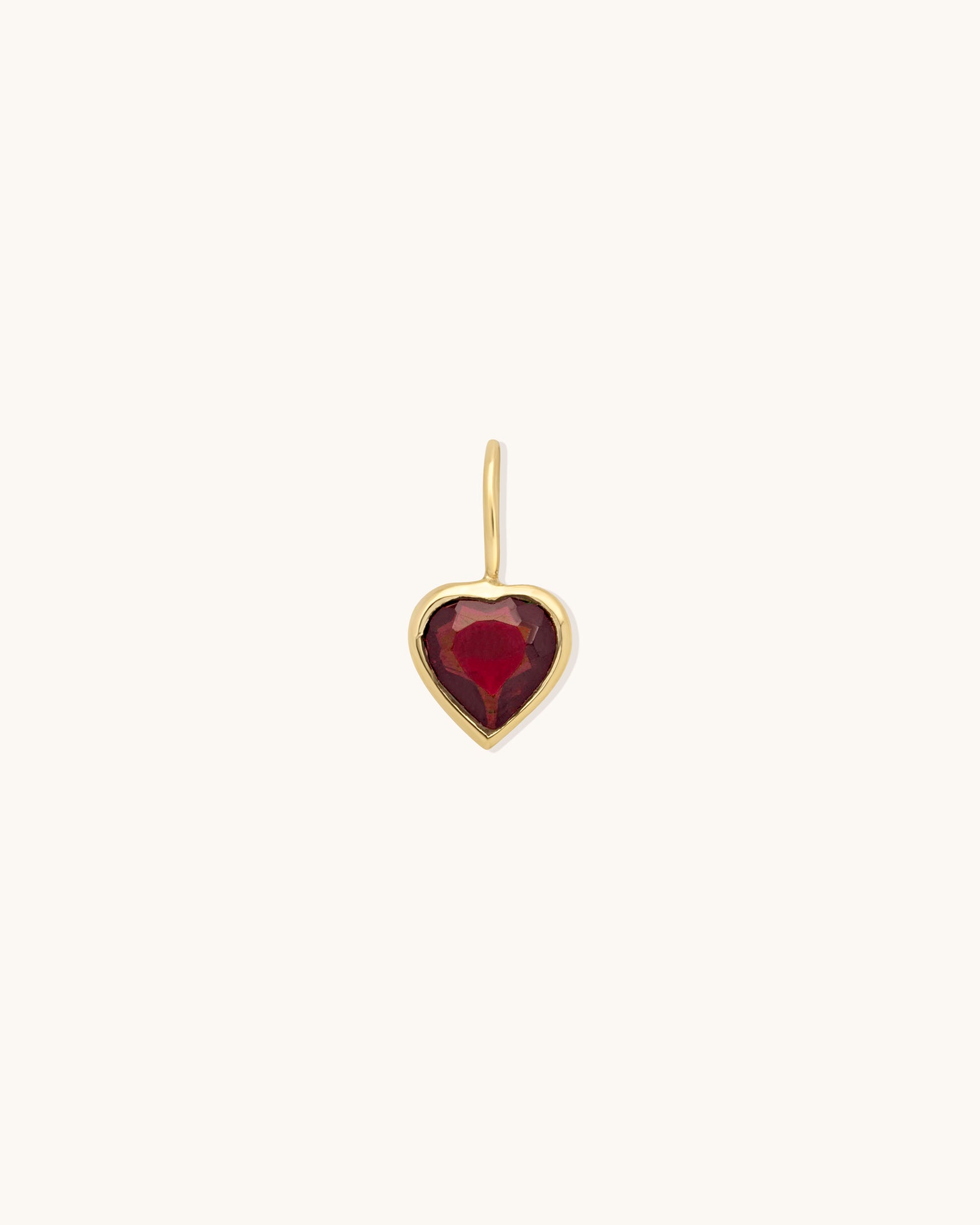 Coeur Garnet Pendant