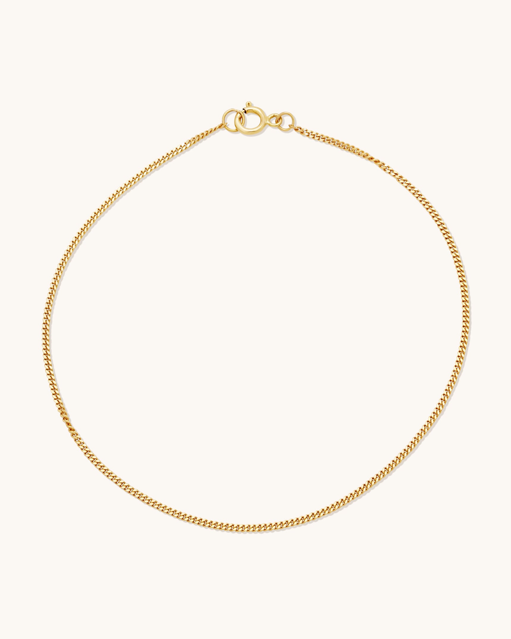 Curb Chain Anklet
