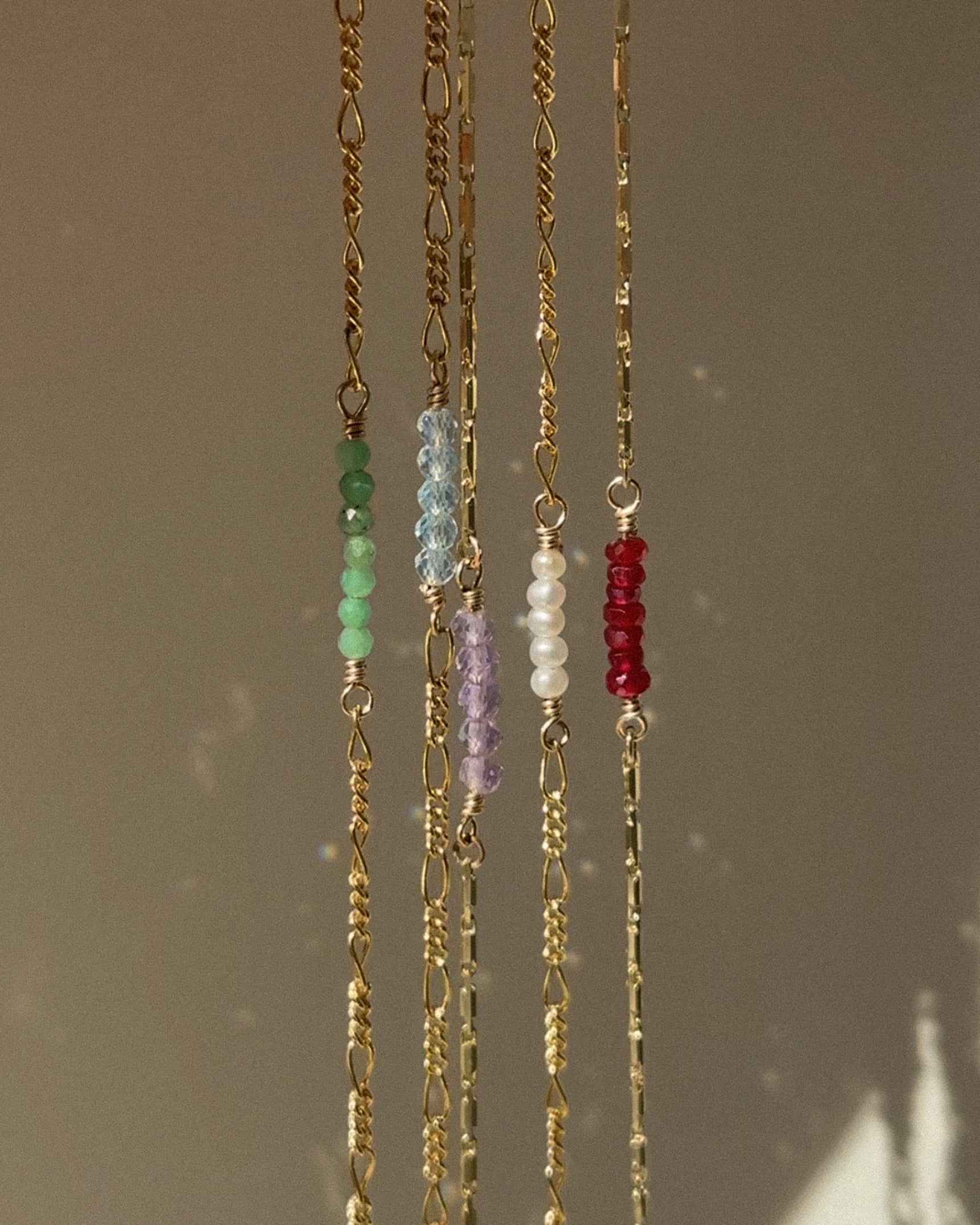 Custom Birthstone Bracelet