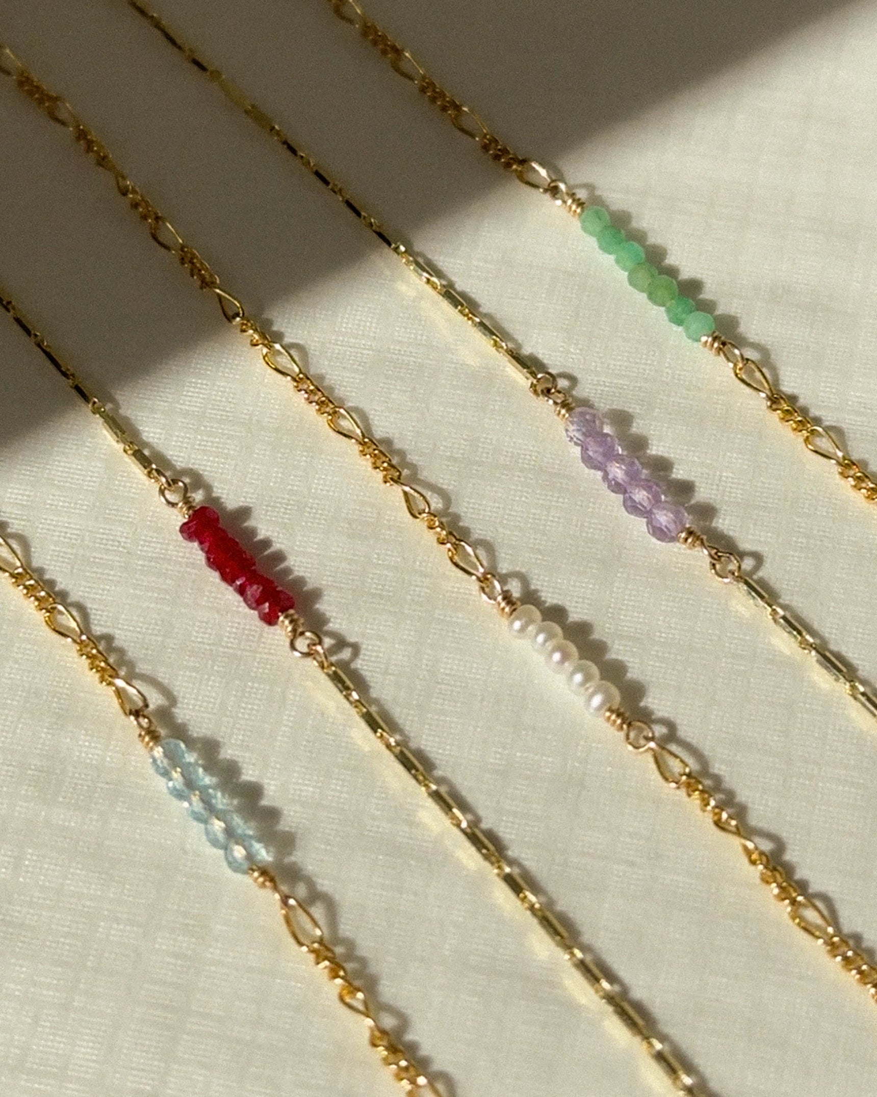 Custom Birthstone Bracelet