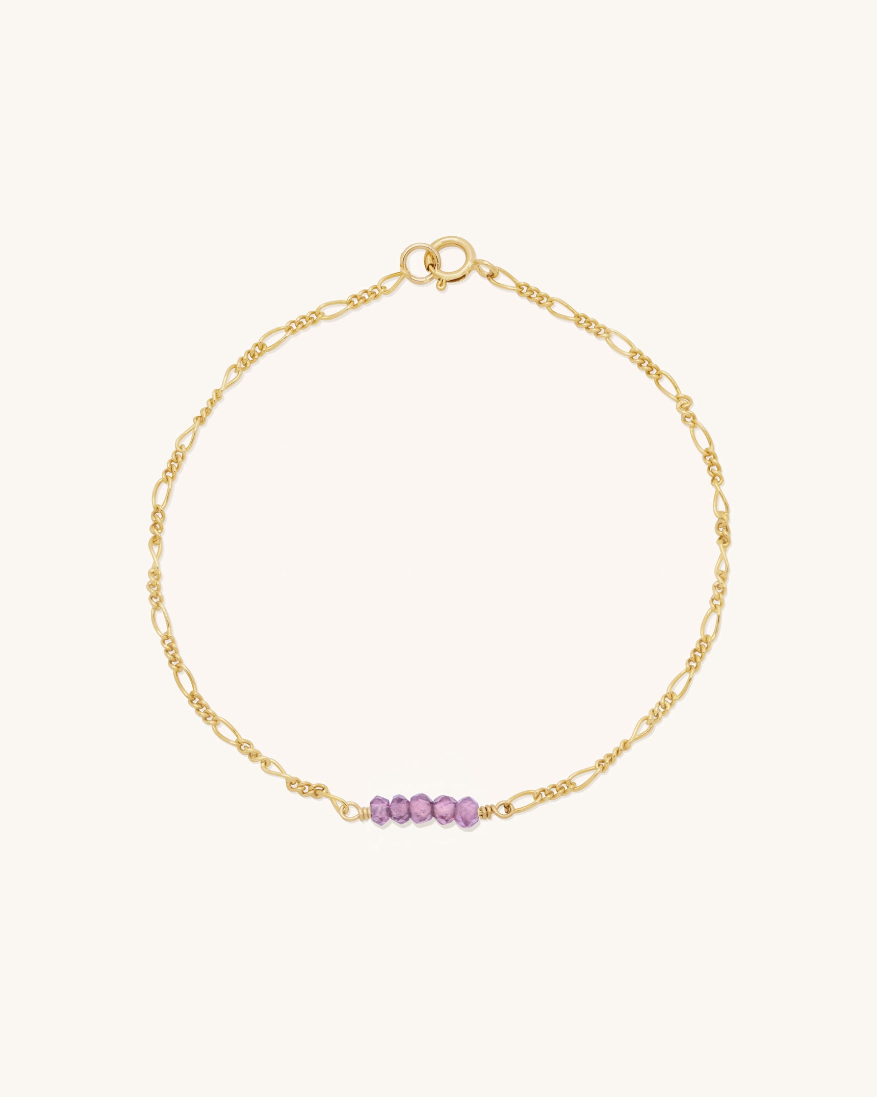 Custom Birthstone Bracelet