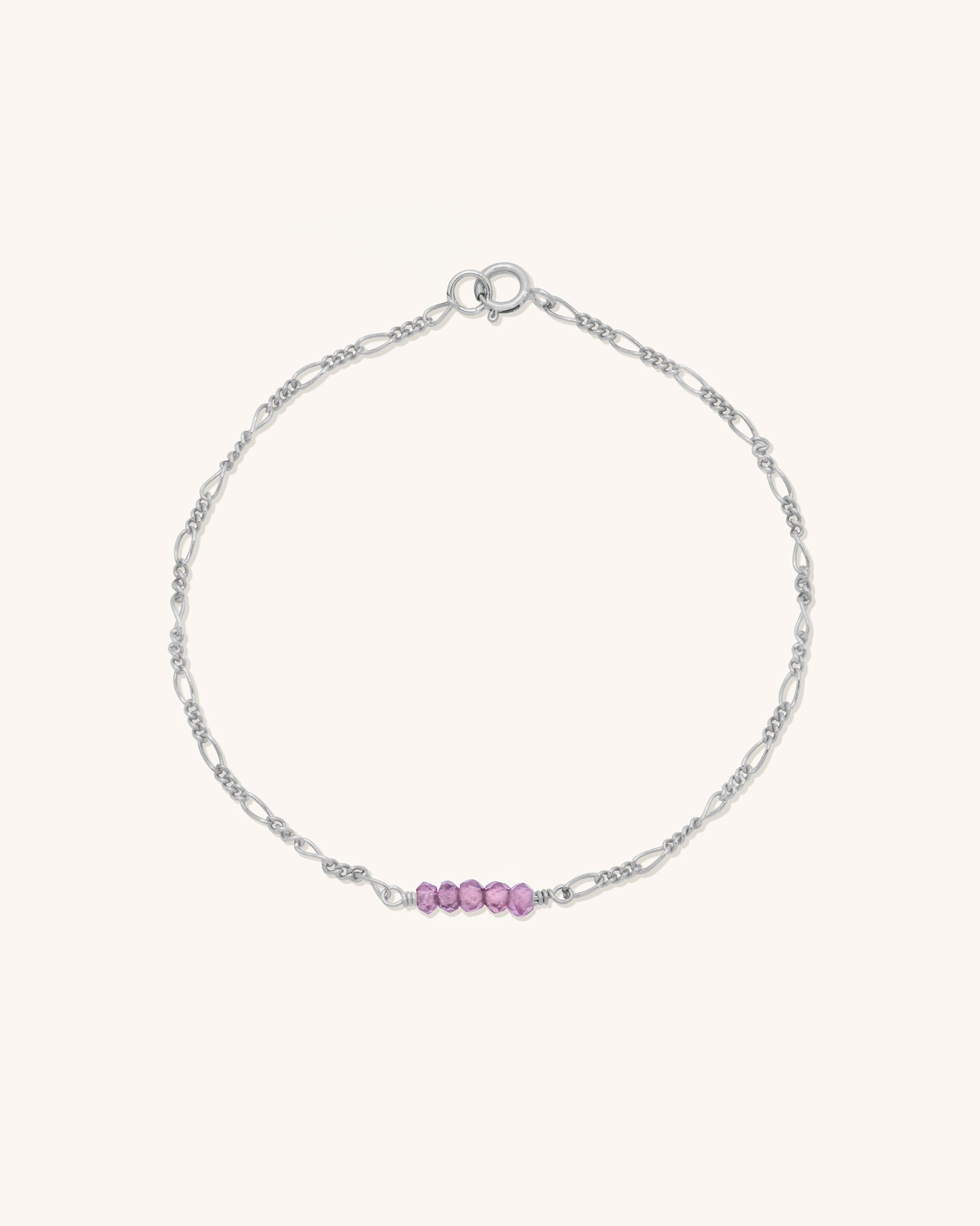 Custom Birthstone Bracelet